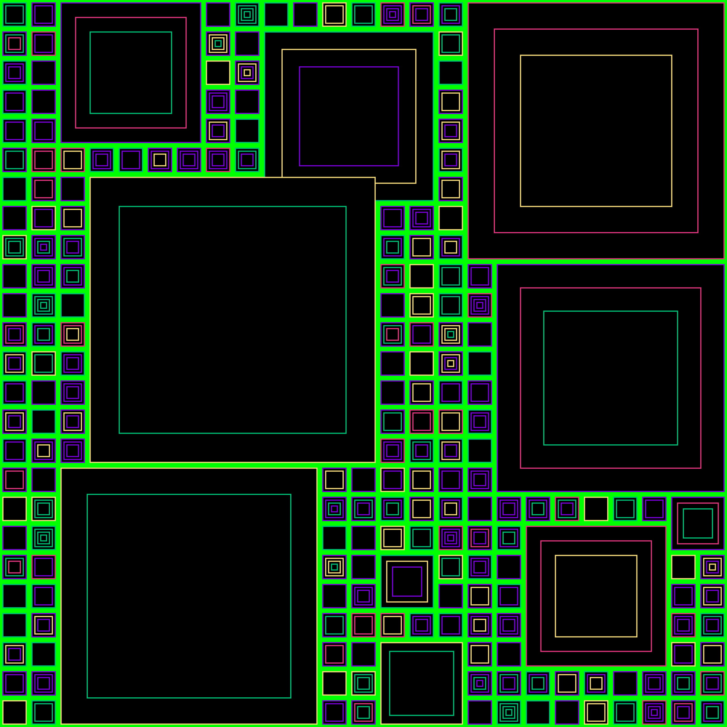 Art Blocks - Art Blocks v2 - Aerial View #762 - NFT # 35000762