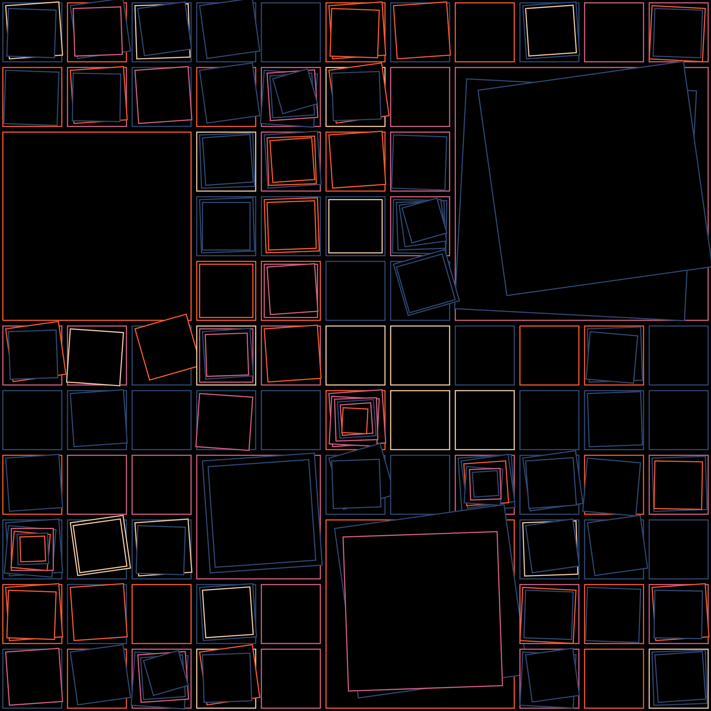 Art Blocks - Art Blocks v2 - Aerial View #764 - NFT # 35000764