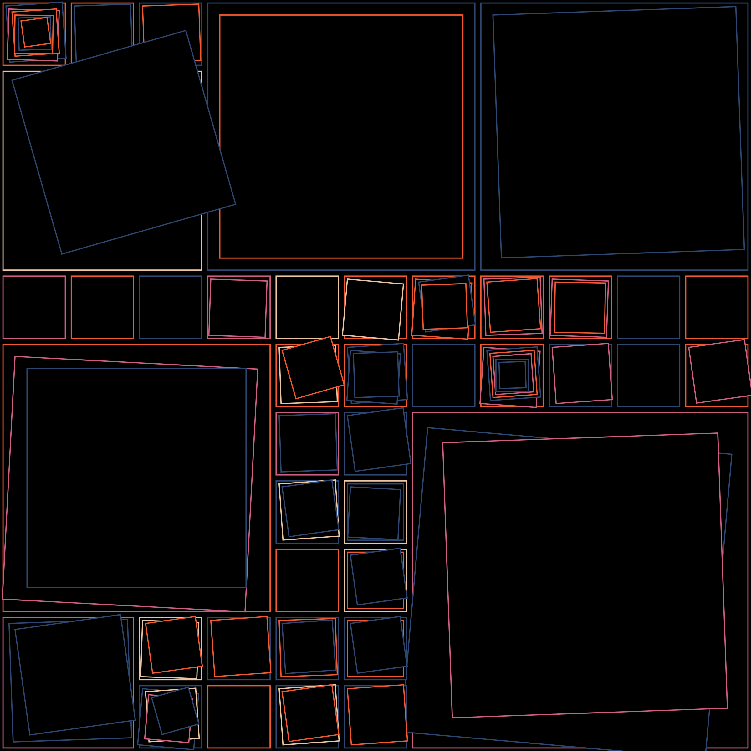 Art Blocks - Art Blocks v2 - Aerial View #769 - NFT # 35000769