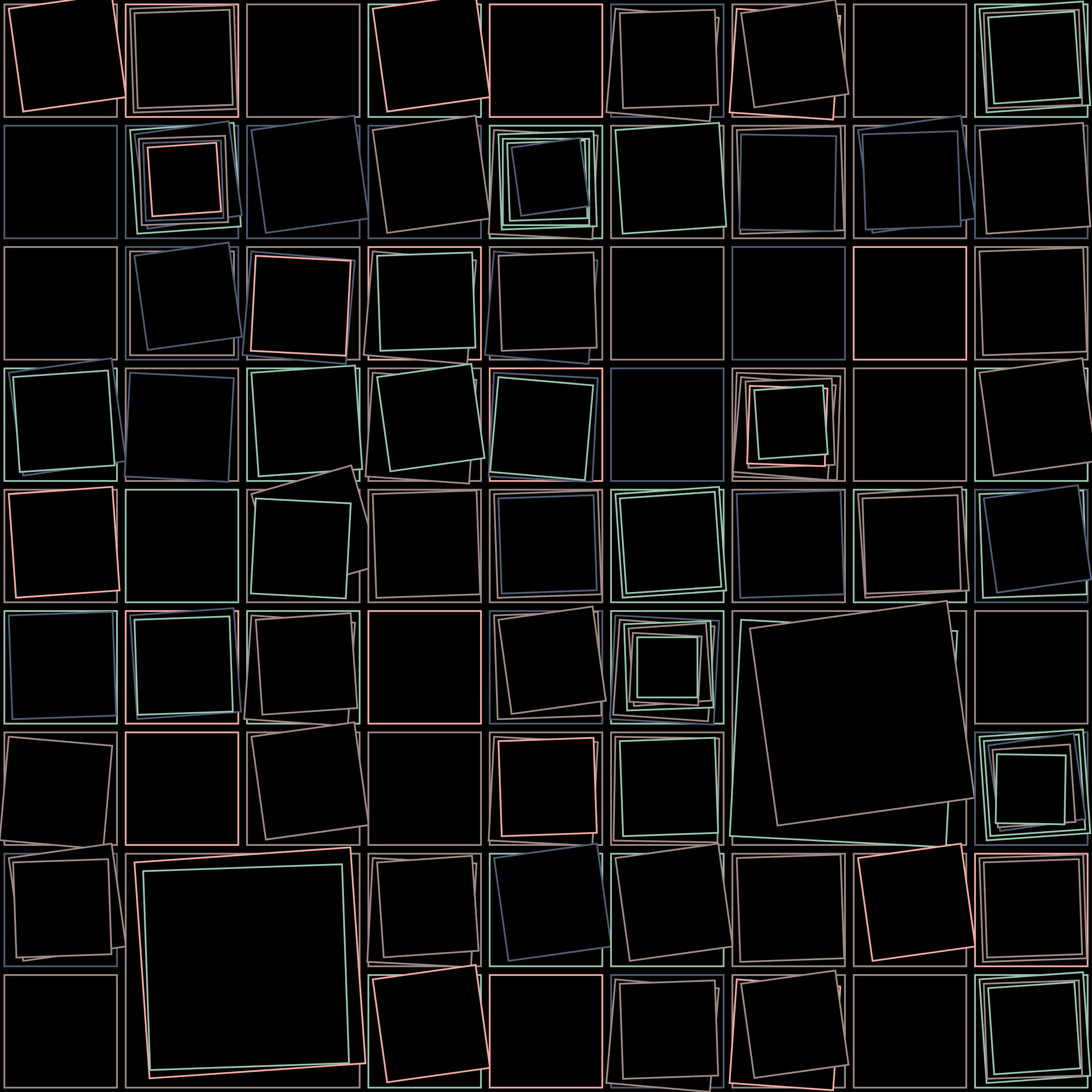 Art Blocks - Art Blocks v2 - Aerial View #774 - NFT # 35000774