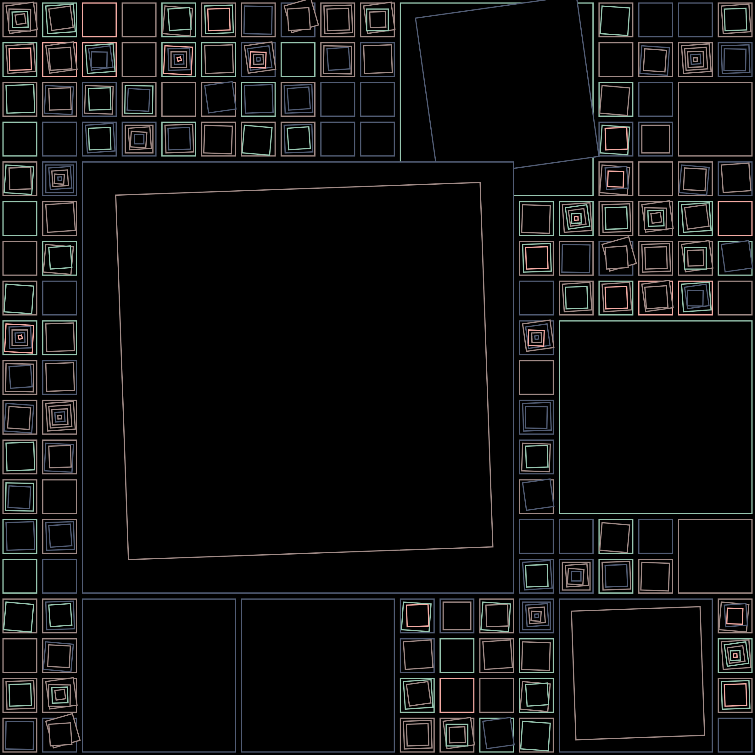 Art Blocks - Art Blocks v2 - Aerial View #782 - NFT # 35000782