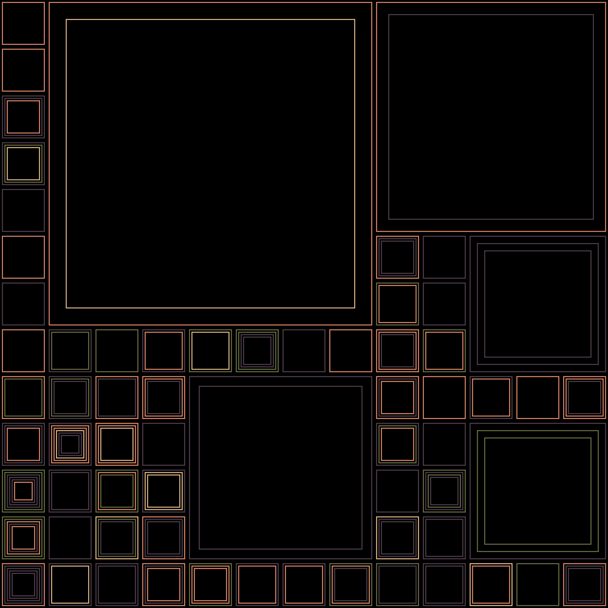 Art Blocks - Art Blocks v2 - Aerial View #807 - NFT # 35000807