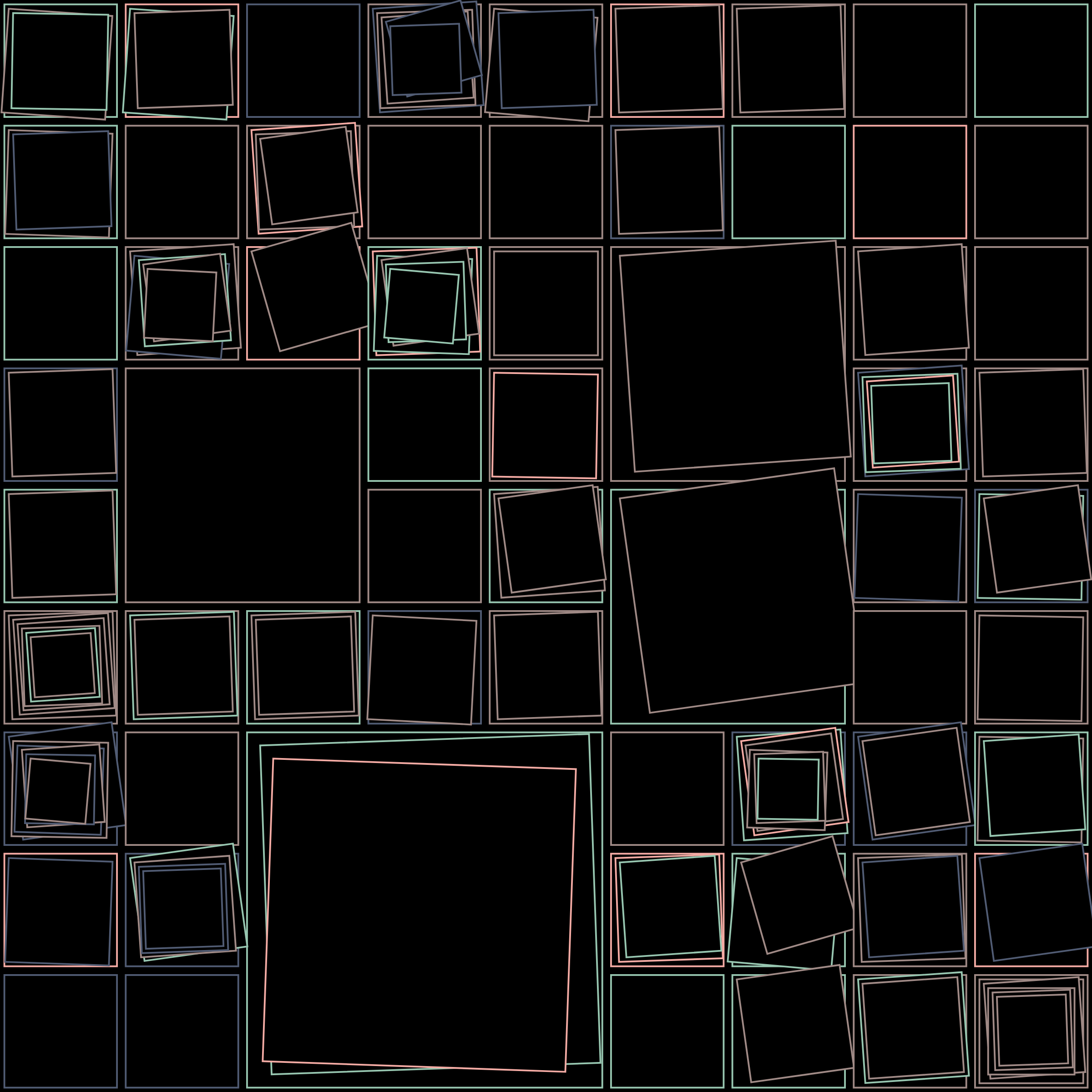 Art Blocks - Art Blocks v2 - Aerial View #818 - NFT # 35000818