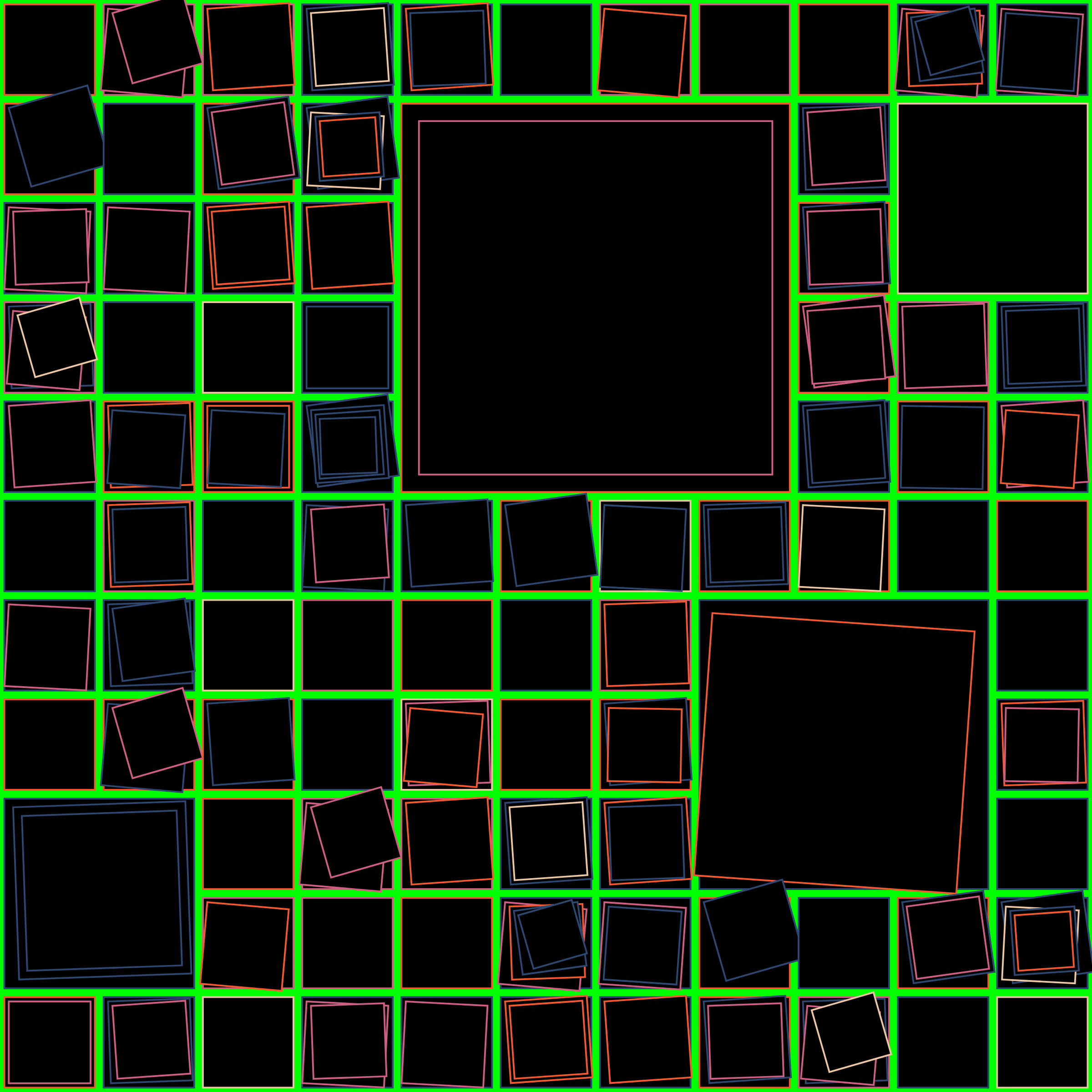 Art Blocks - Art Blocks v2 - Aerial View #821 - NFT # 35000821