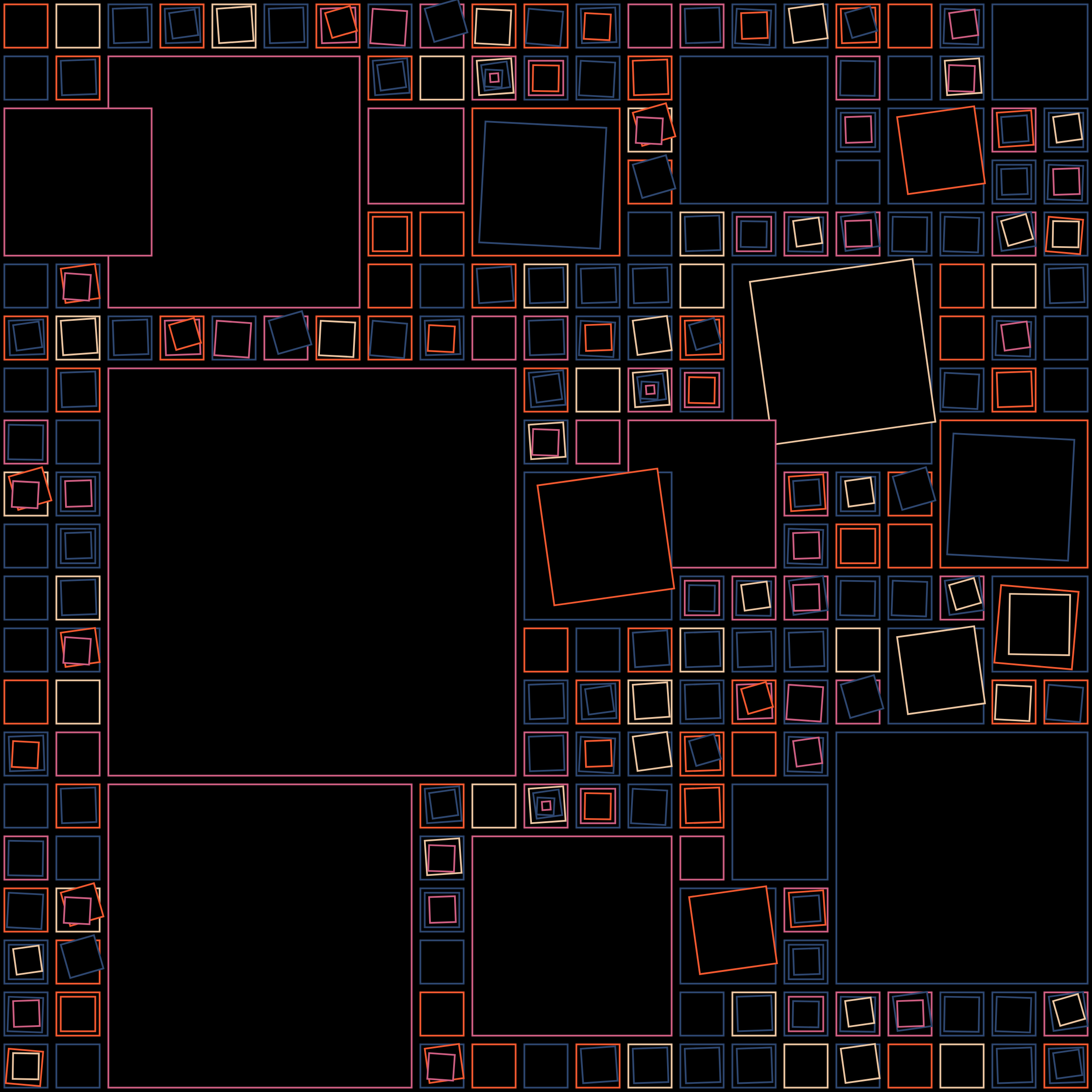 Art Blocks - Art Blocks v2 - Aerial View #825 - NFT # 35000825