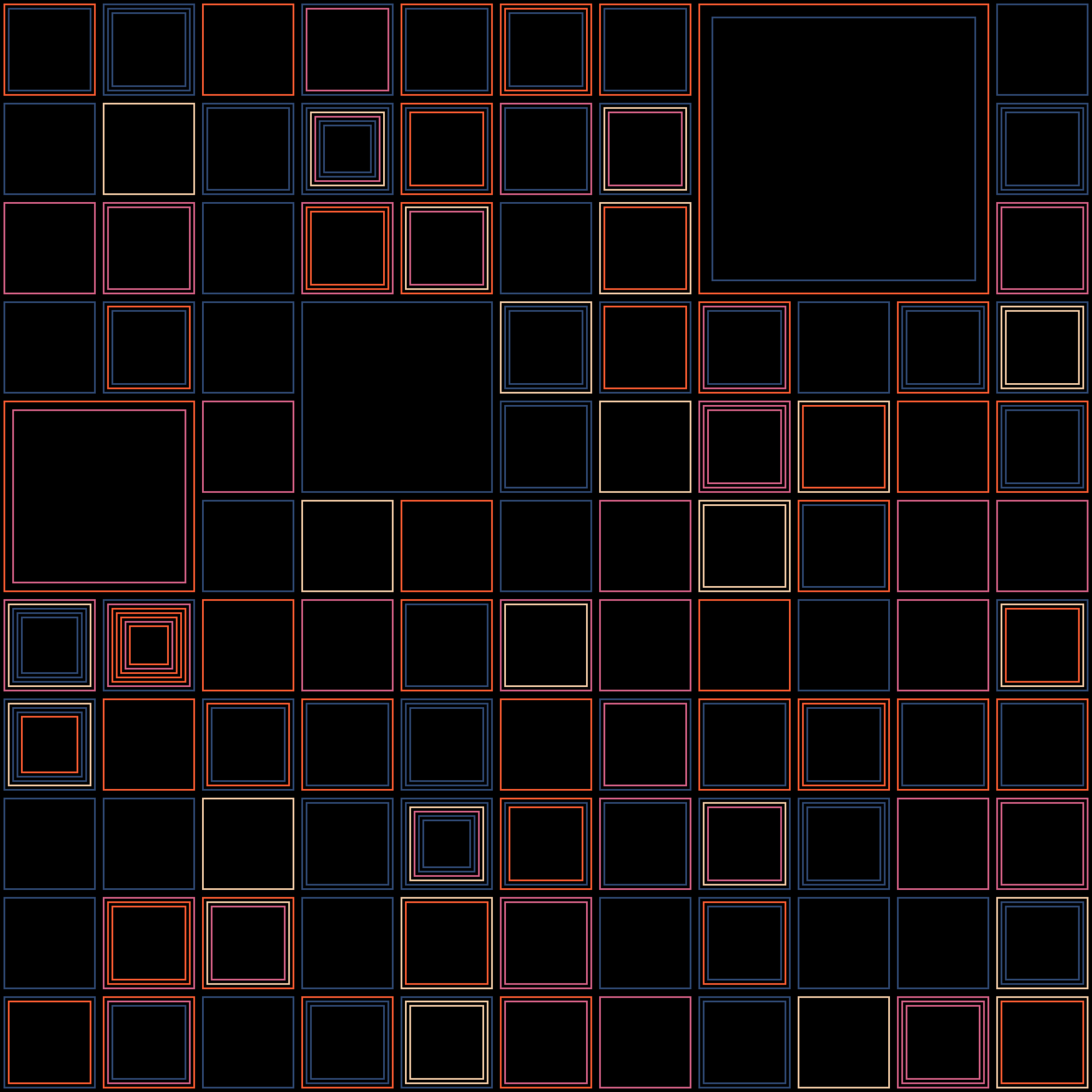 Art Blocks - Art Blocks v2 - Aerial View #828 - NFT # 35000828