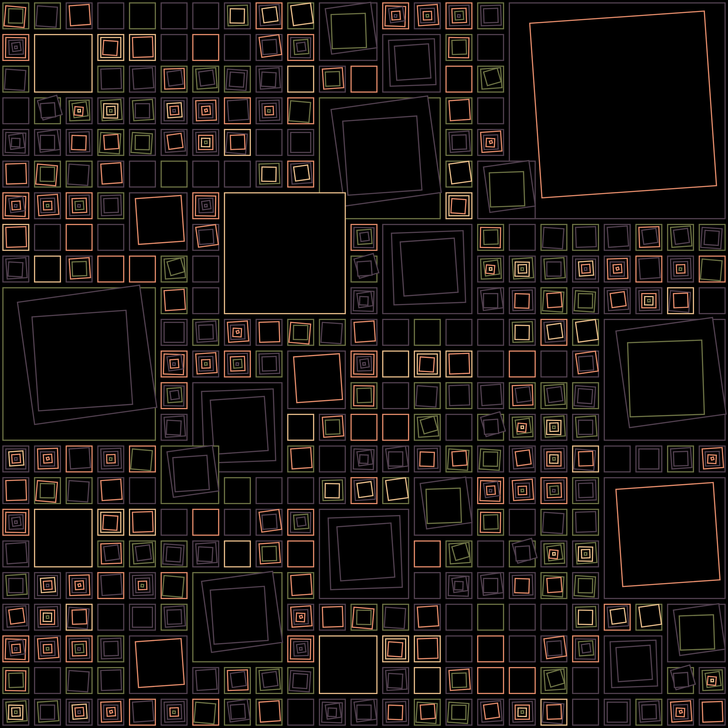 Art Blocks - Art Blocks v2 - Aerial View #836 - NFT # 35000836