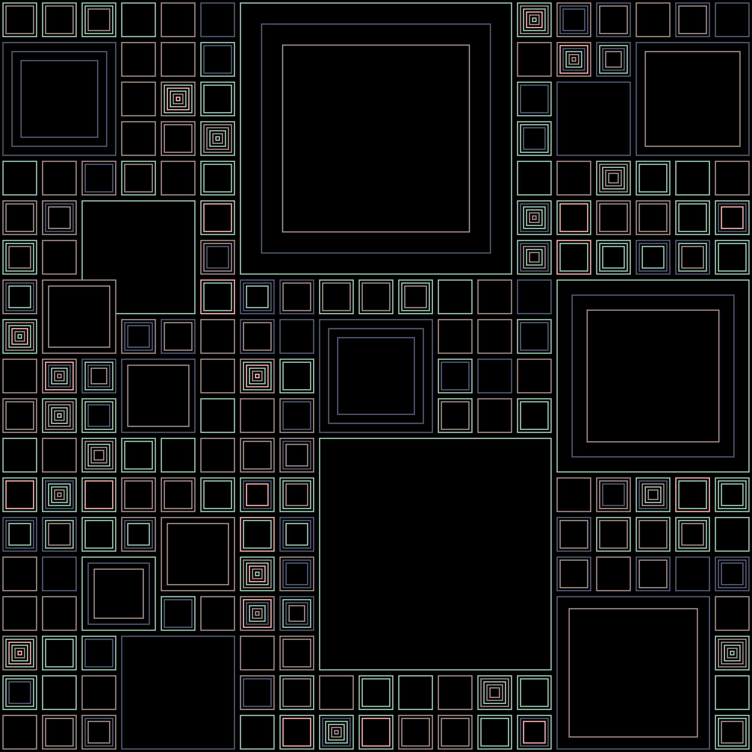 Art Blocks - Art Blocks v2 - Aerial View #854 - NFT # 35000854