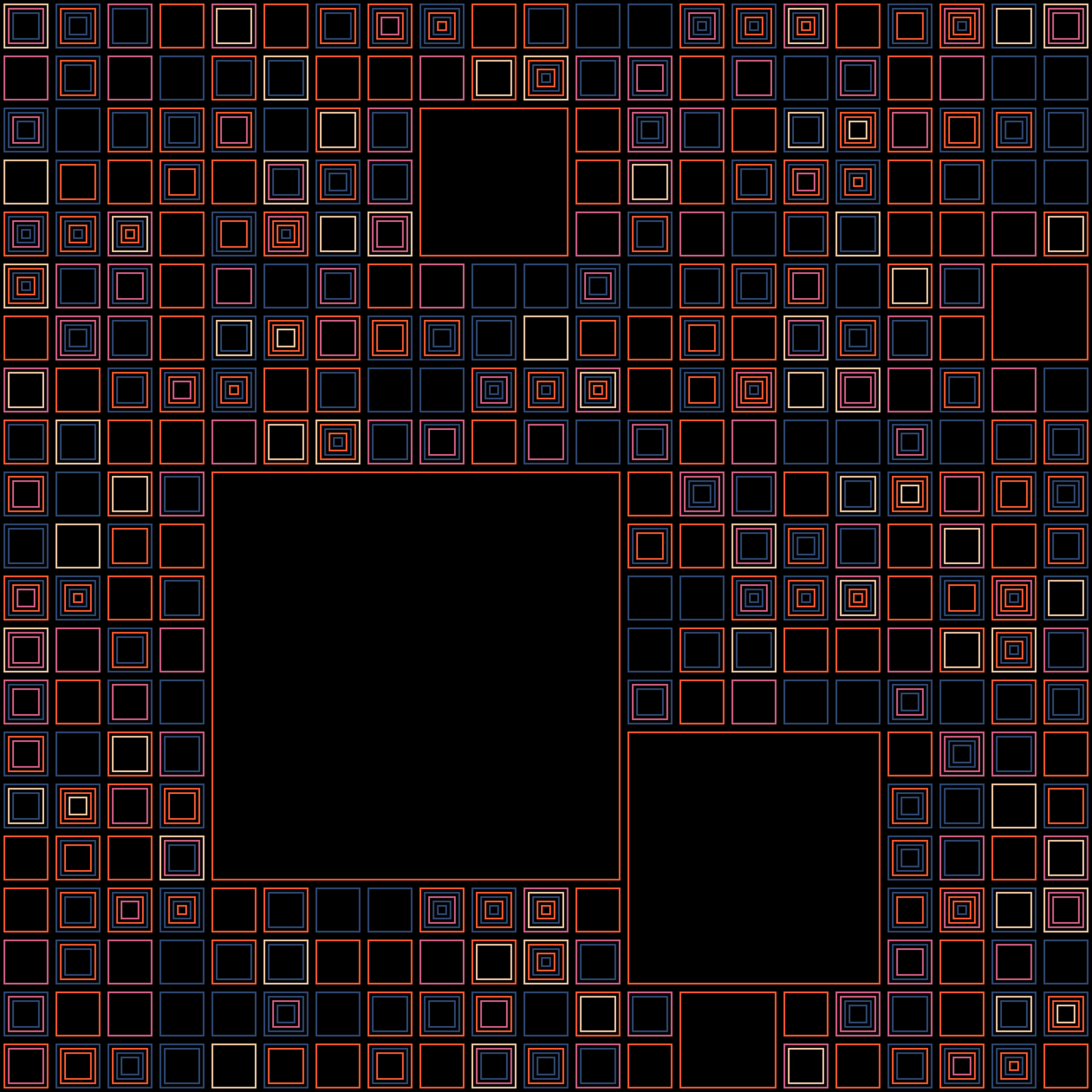 Art Blocks - Art Blocks v2 - Aerial View #860 - NFT # 35000860