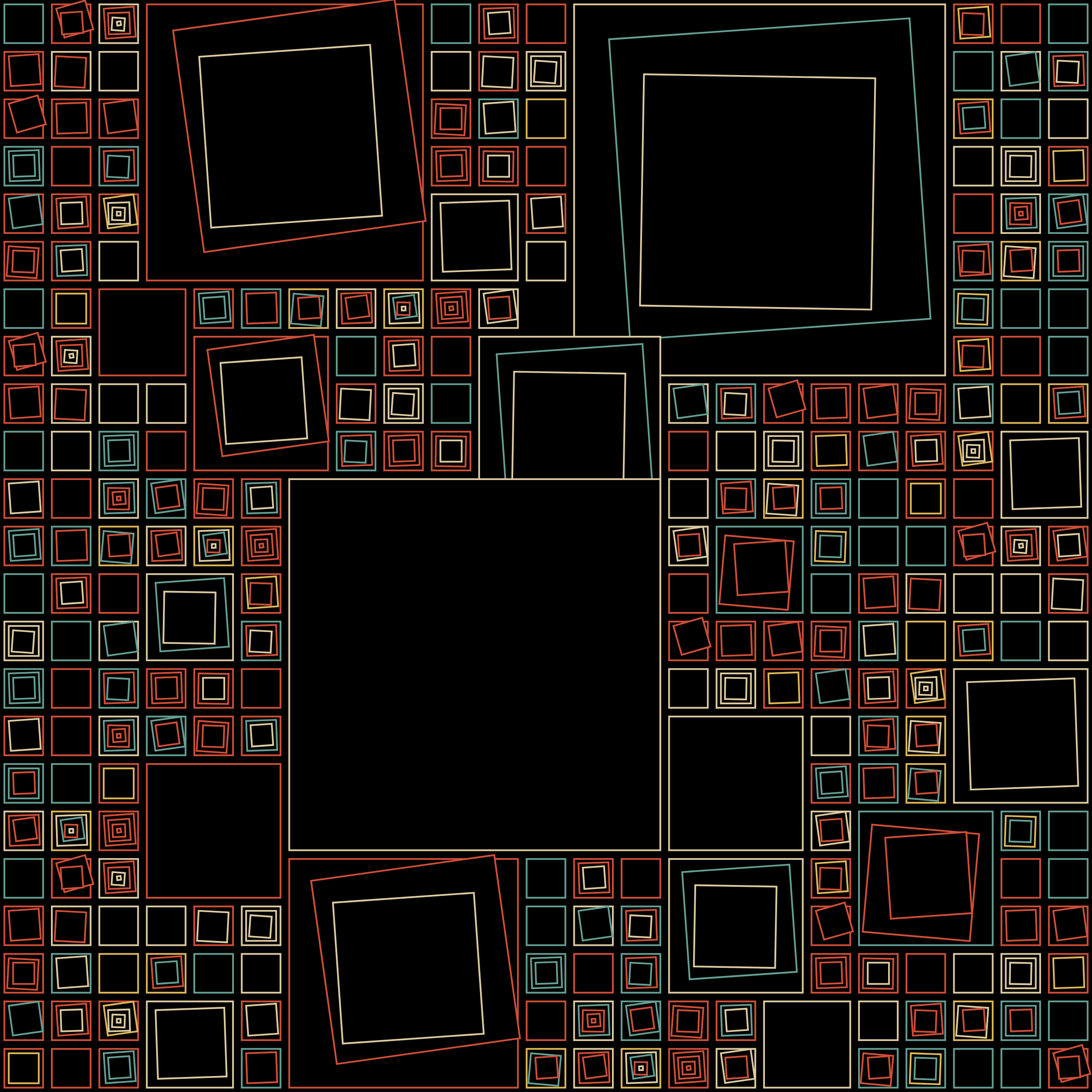 Art Blocks - Art Blocks v2 - Aerial View #862 - NFT # 35000862