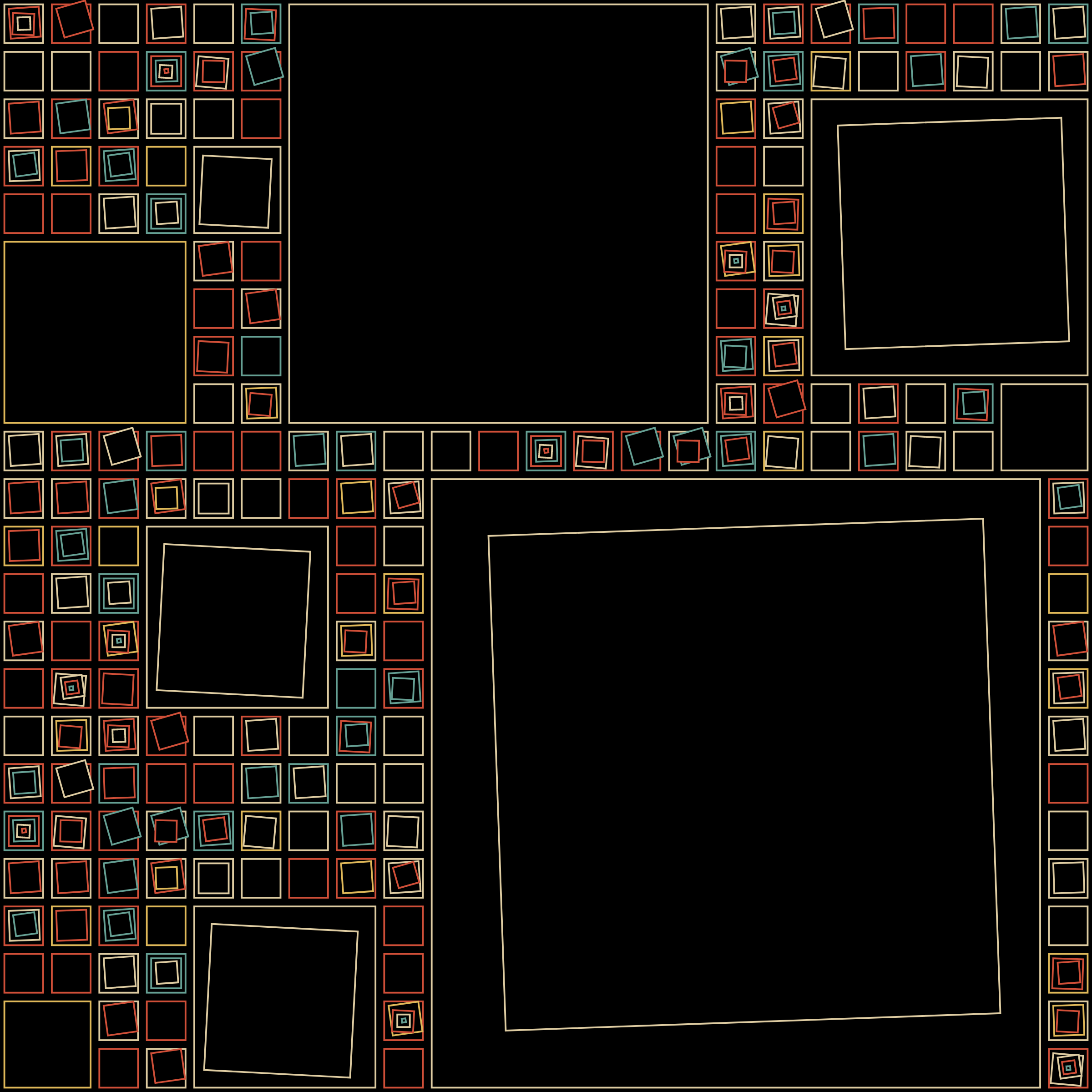 Art Blocks - Art Blocks v2 - Aerial View #871 - NFT # 35000871