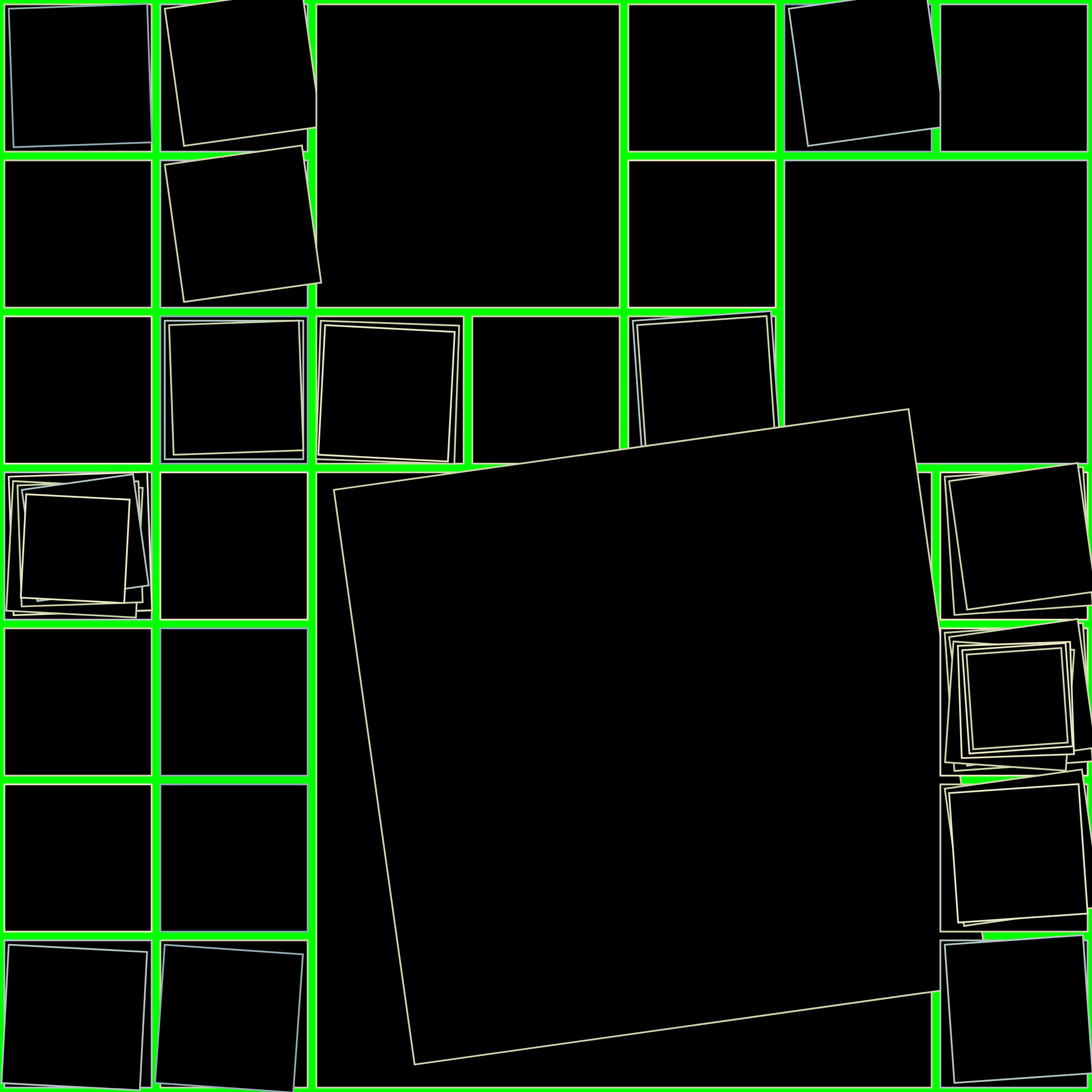 Art Blocks - Art Blocks v2 - Aerial View #874 - NFT # 35000874