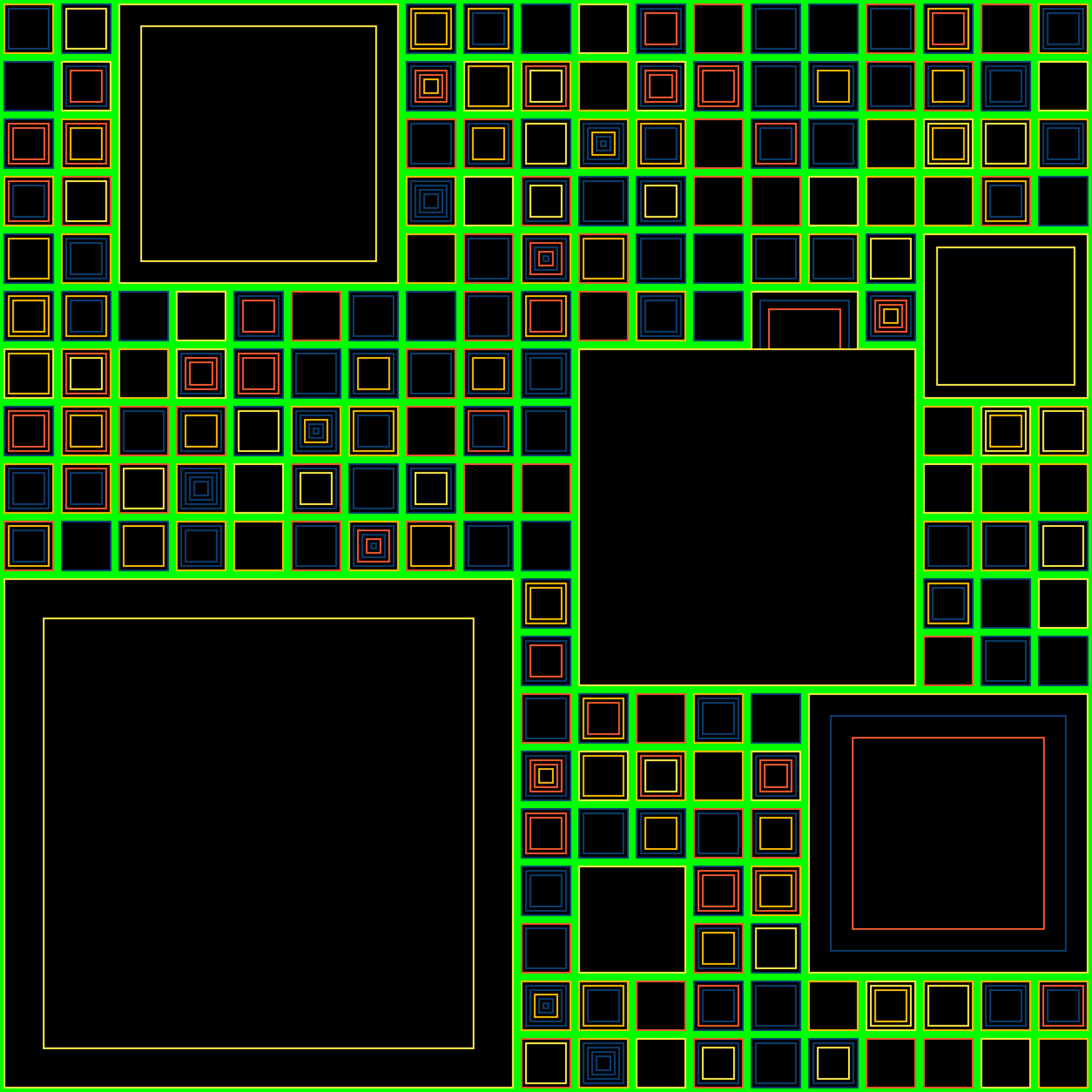 Art Blocks - Art Blocks v2 - Aerial View #880 - NFT # 35000880