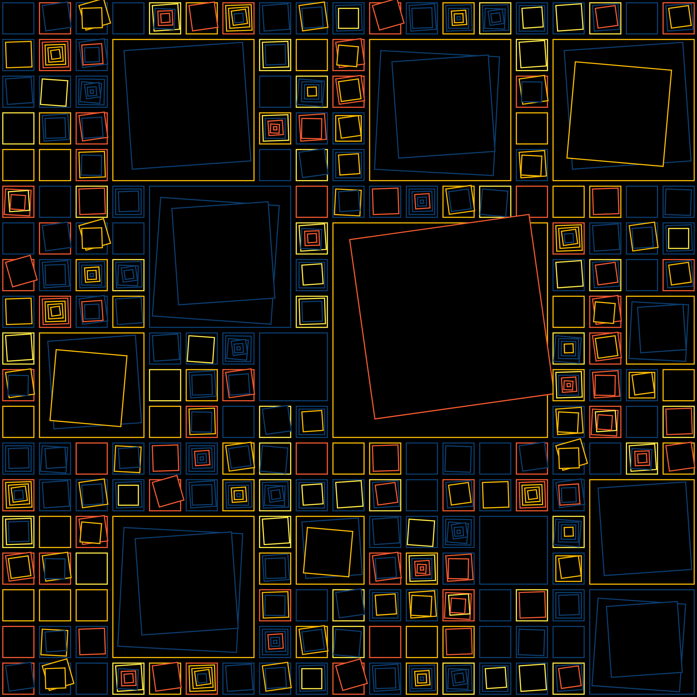 Art Blocks - Art Blocks v2 - Aerial View #887 - NFT # 35000887