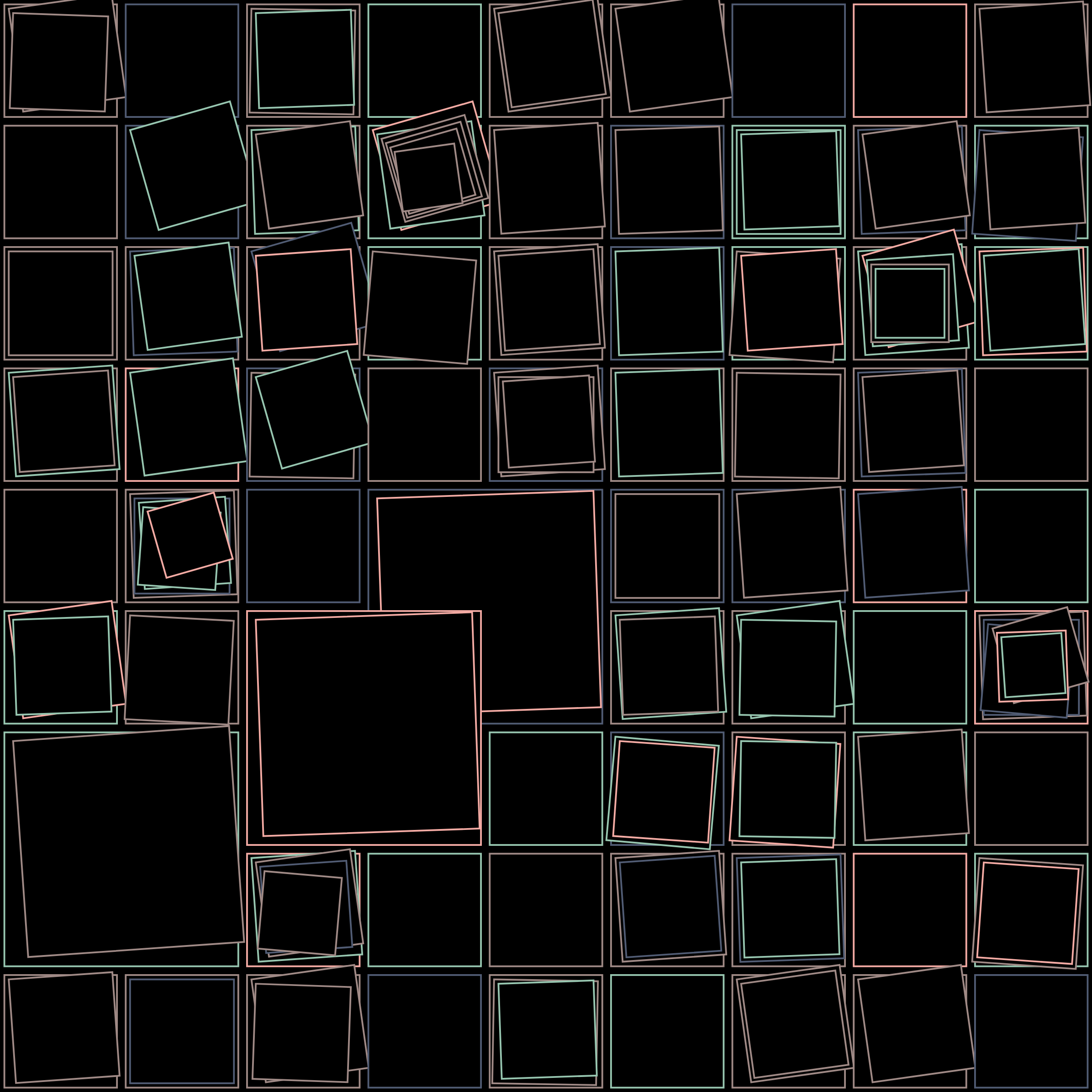 Art Blocks - Art Blocks v2 - Aerial View #896 - NFT # 35000896