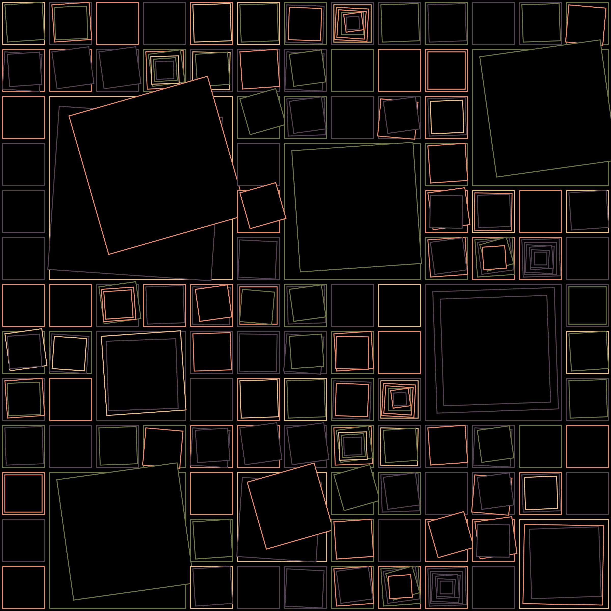 Art Blocks - Art Blocks v2 - Aerial View #905 - NFT # 35000905