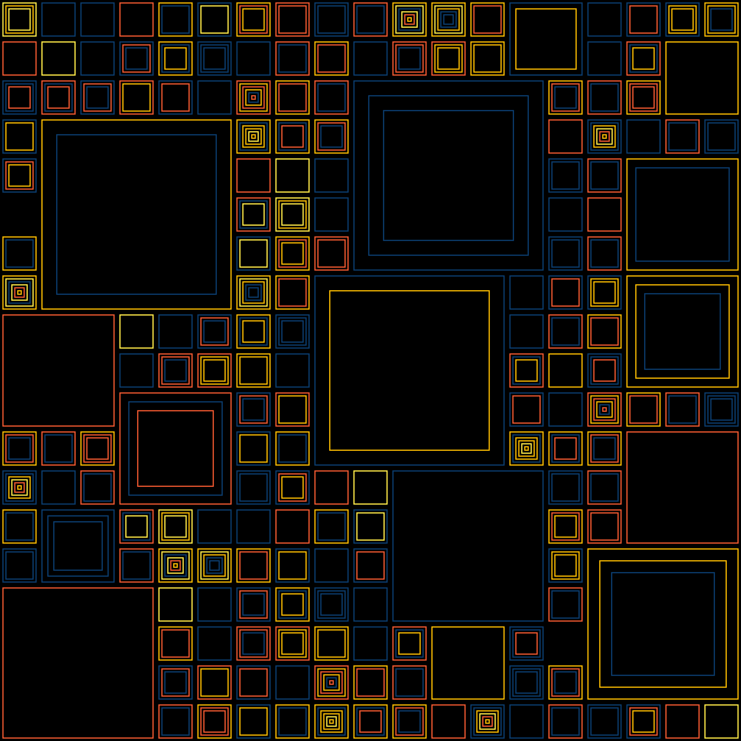 Art Blocks - Art Blocks v2 - Aerial View #908 - NFT # 35000908