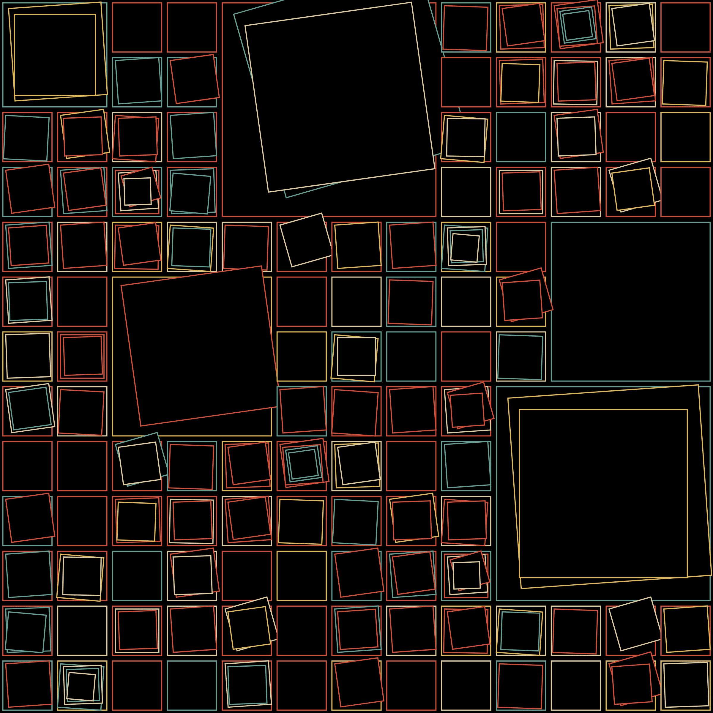 Art Blocks - Art Blocks v2 - Aerial View #924 - NFT # 35000924