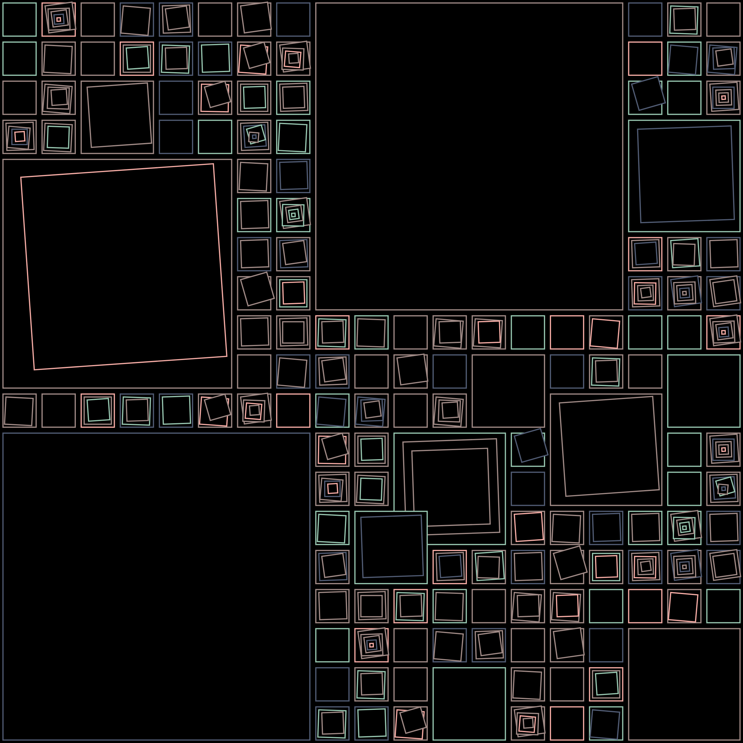 Art Blocks - Art Blocks v2 - Aerial View #934 - NFT # 35000934