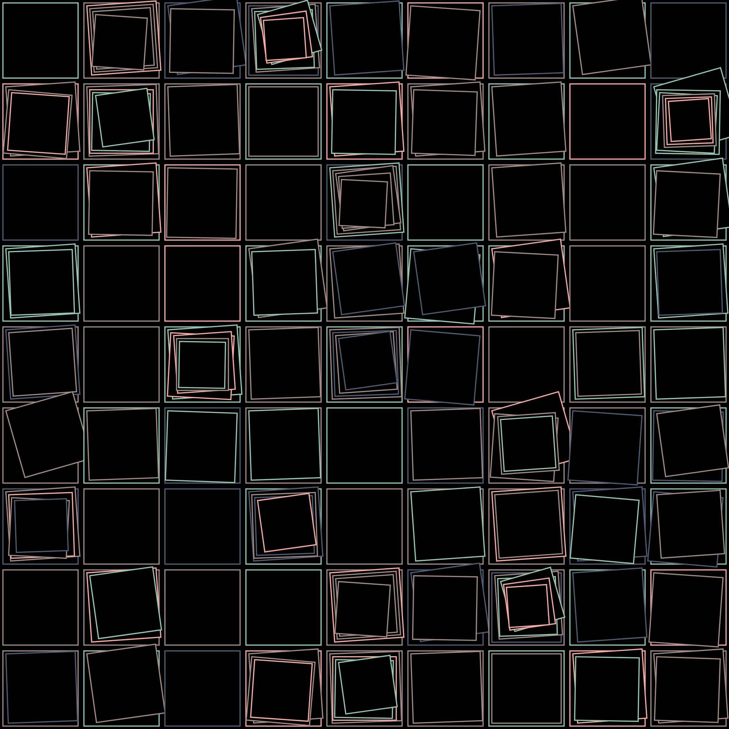 Art Blocks - Art Blocks v2 - Aerial View #958 - NFT # 35000958