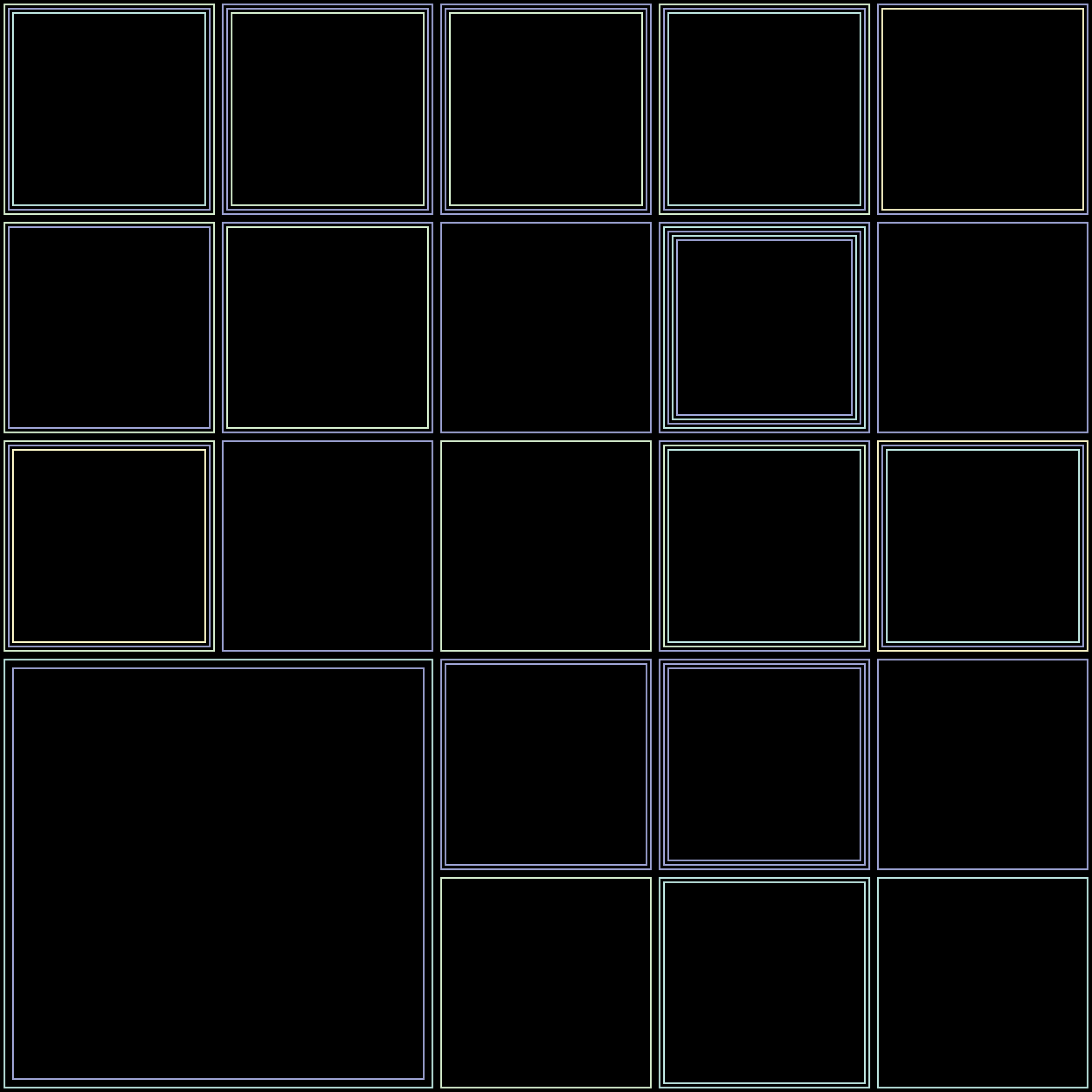 Art Blocks - Art Blocks v2 - Aerial View #965 - NFT # 35000965