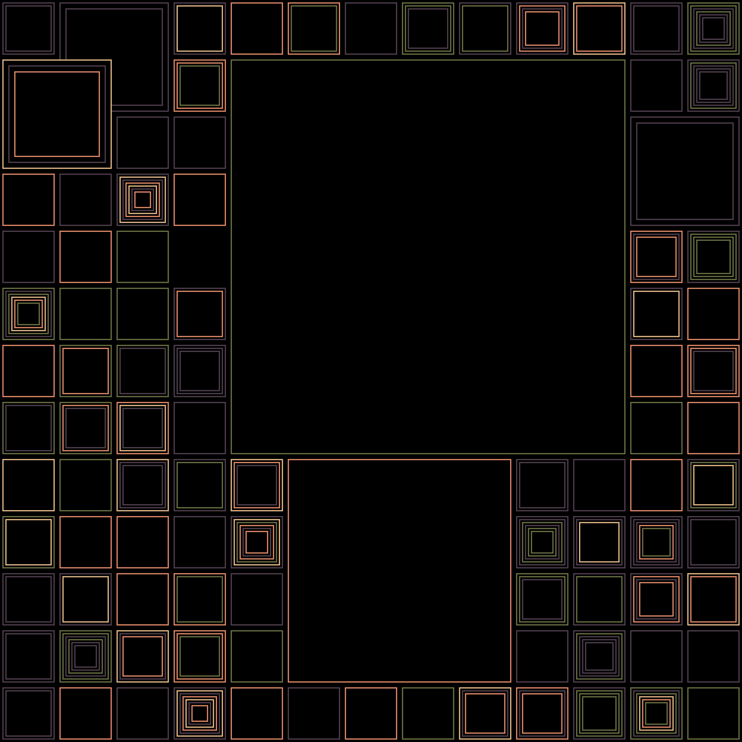 Art Blocks - Art Blocks v2 - Aerial View #971 - NFT # 35000971