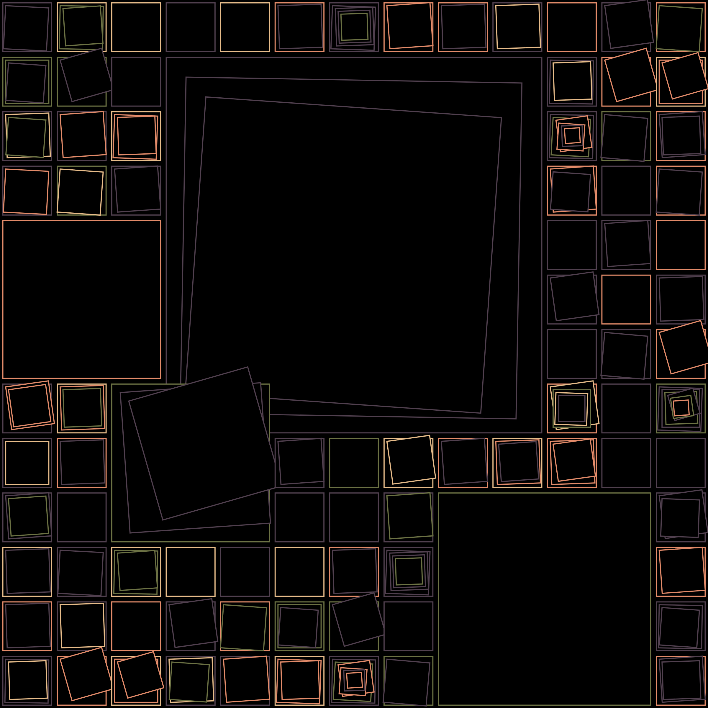 Art Blocks - Art Blocks v2 - Aerial View #973 - NFT # 35000973