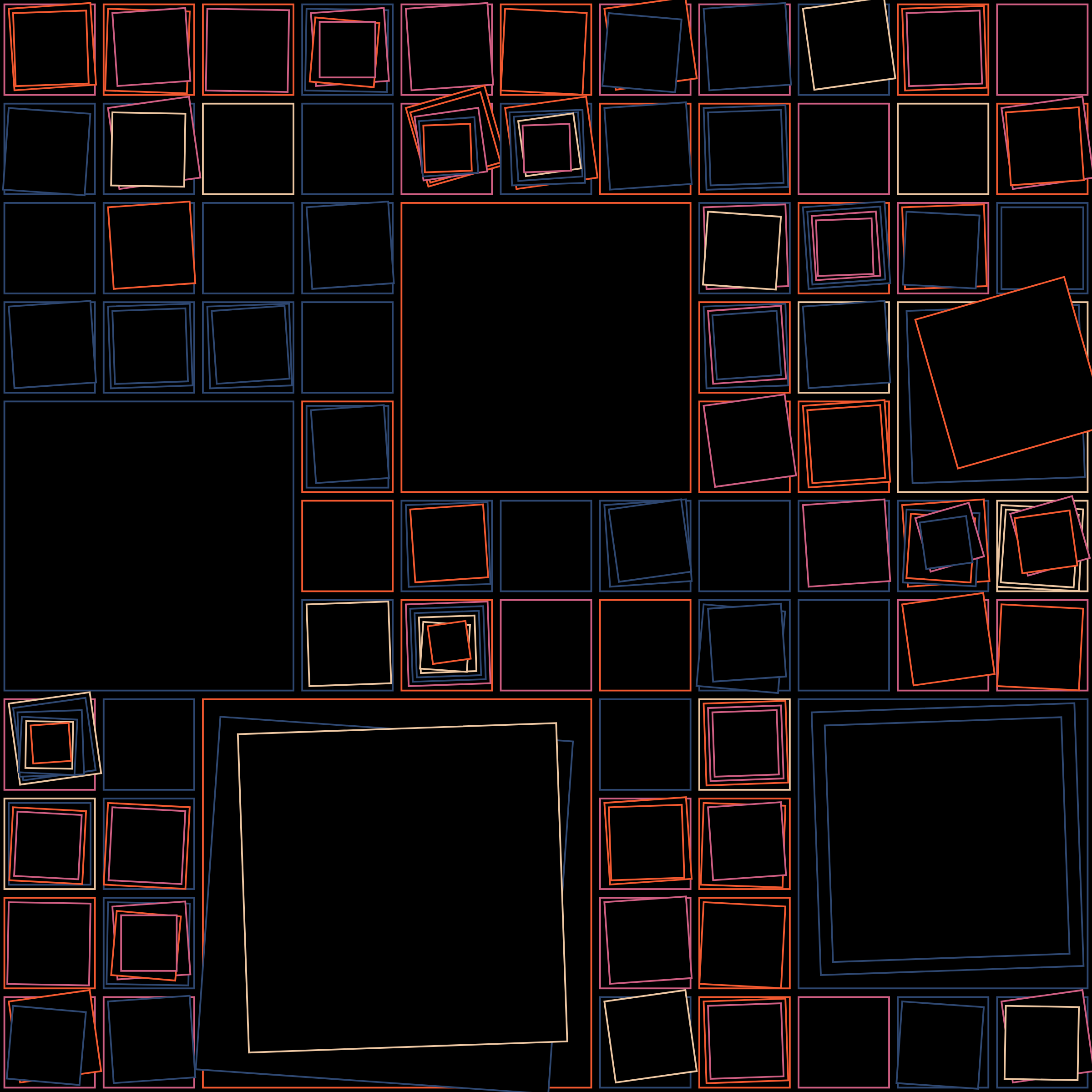 Art Blocks - Art Blocks v2 - Aerial View #975 - NFT # 35000975