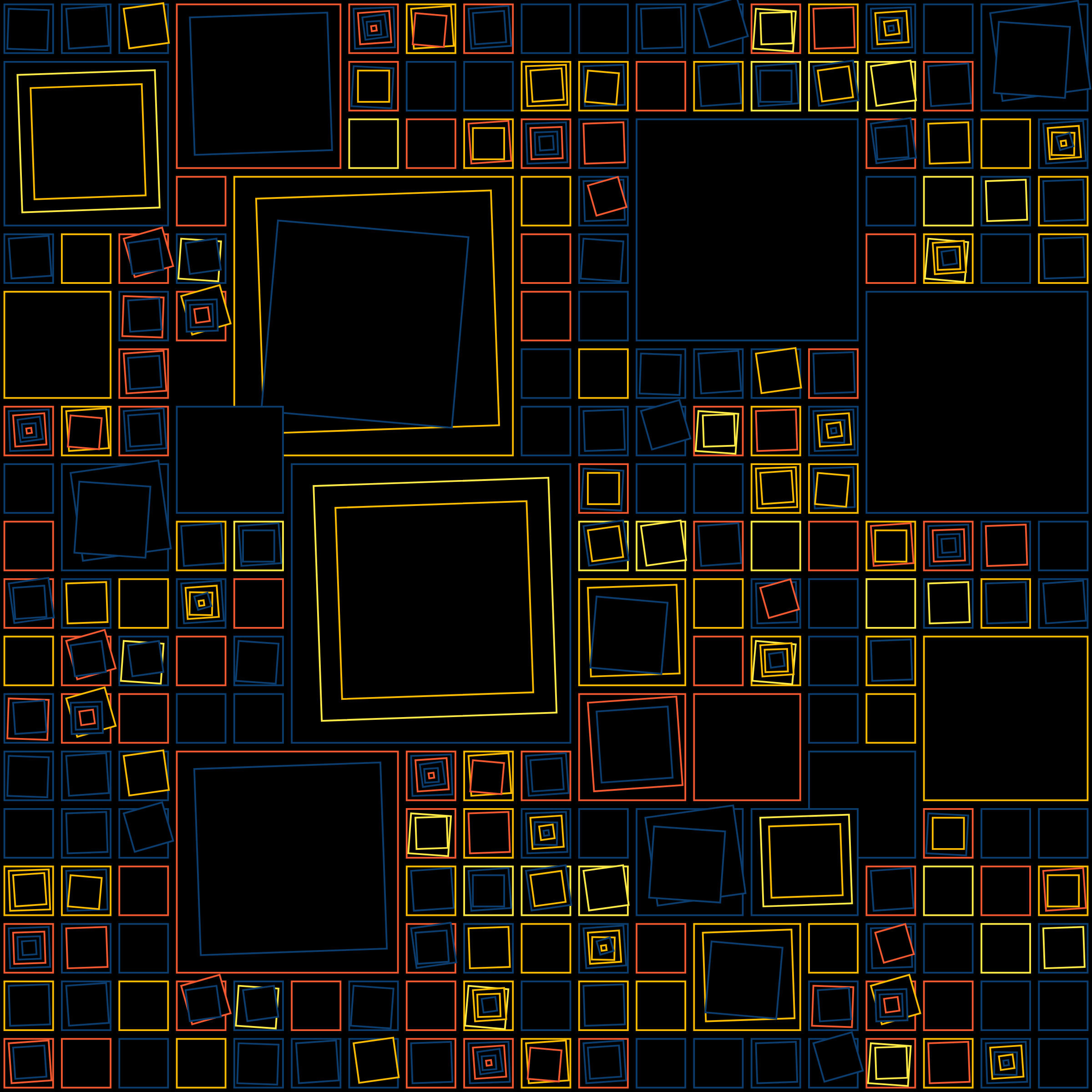 Art Blocks - Art Blocks v2 - Aerial View #978 - NFT # 35000978