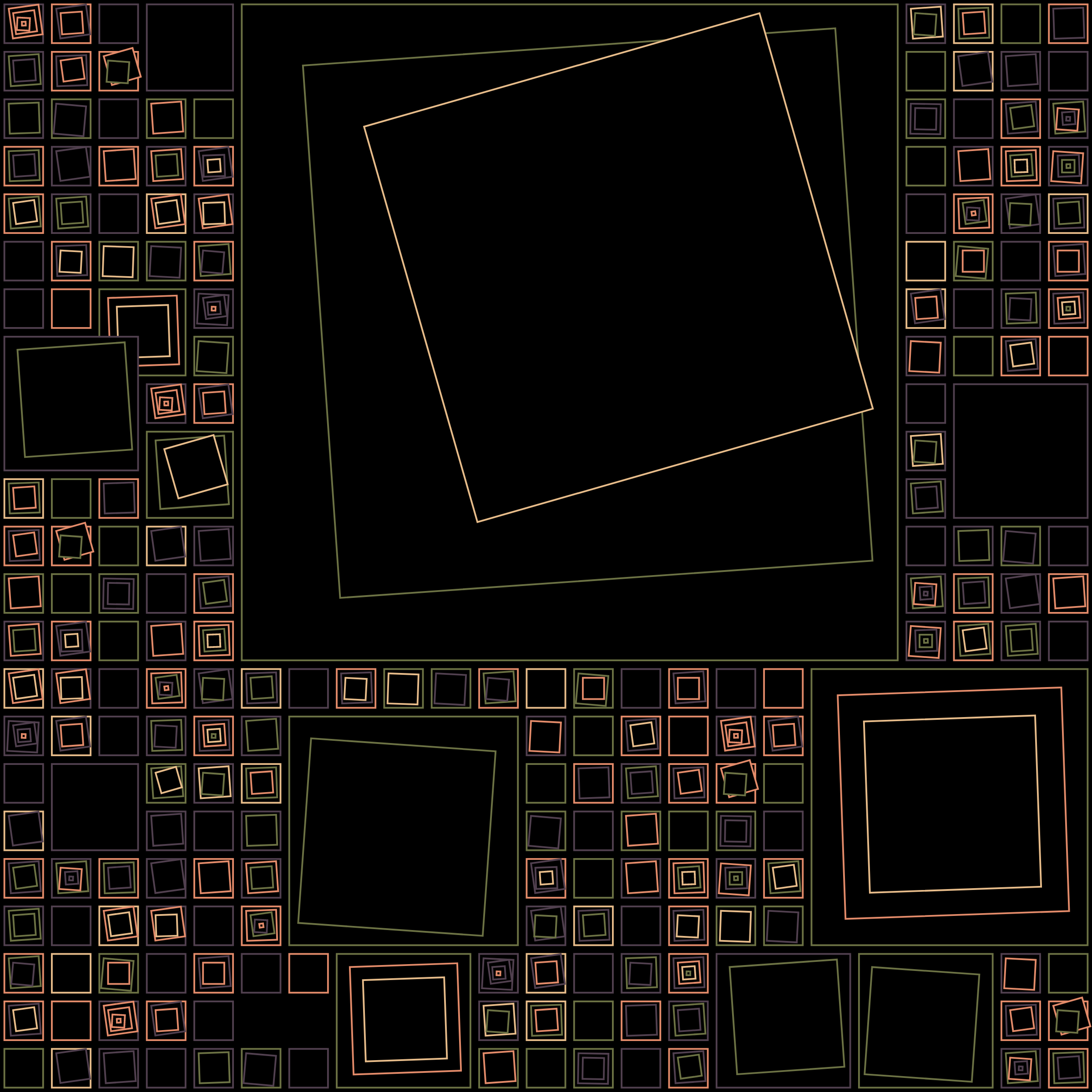 Art Blocks - Art Blocks v2 - Aerial View #985 - NFT # 35000985