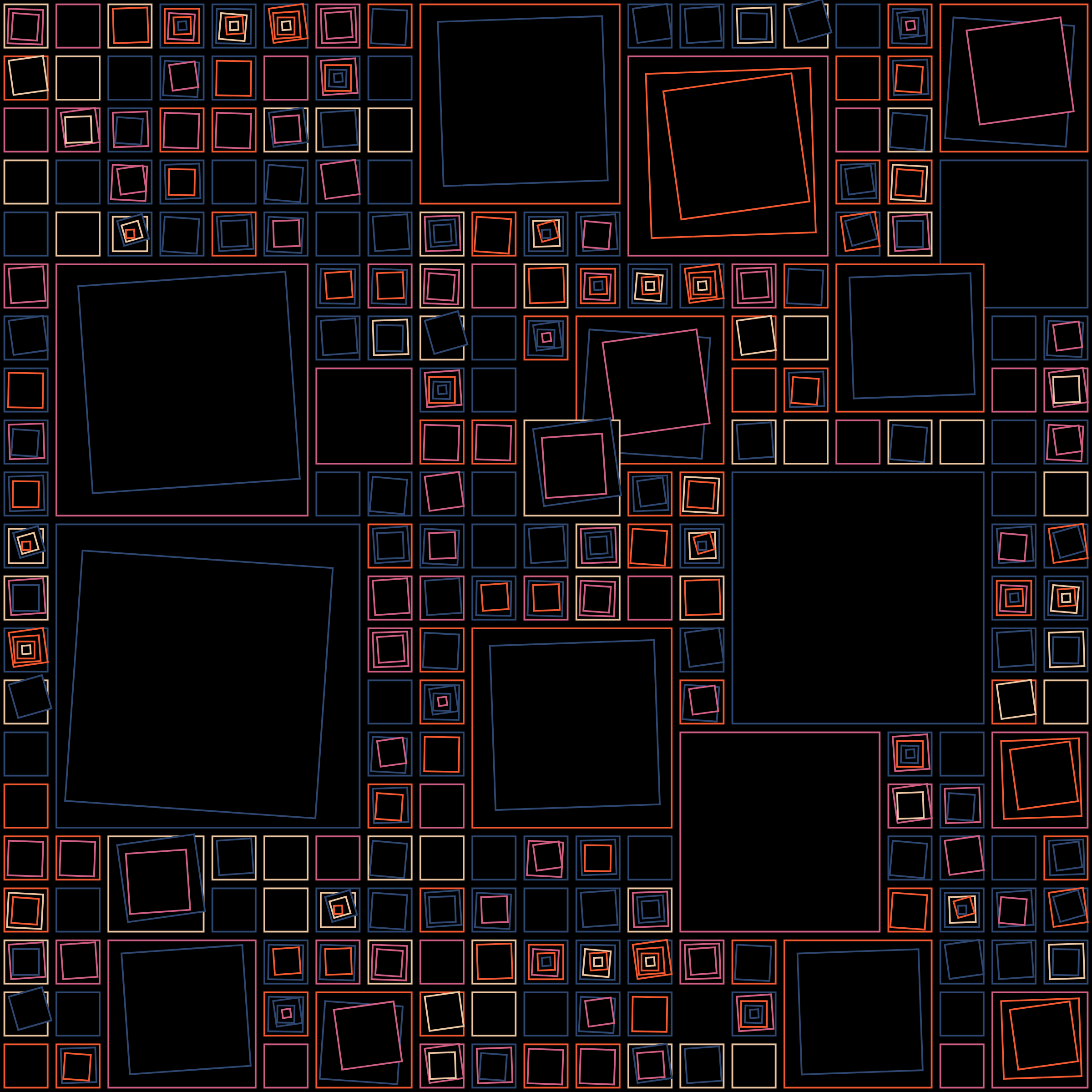 Art Blocks - Art Blocks v2 - Aerial View #988 - NFT # 35000988