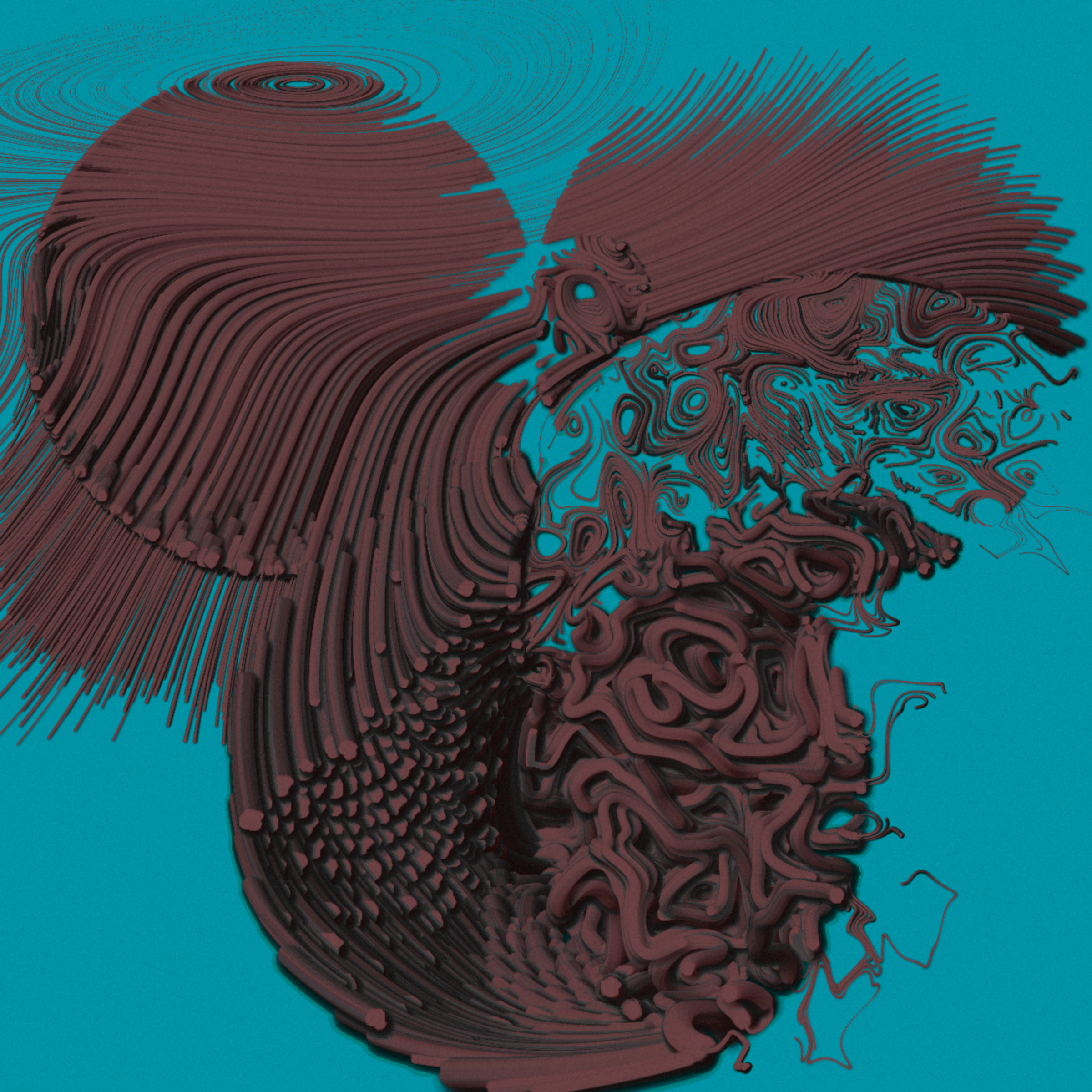 Art Blocks - Art Blocks v2 - The Inner World #1 - NFT # 352000001