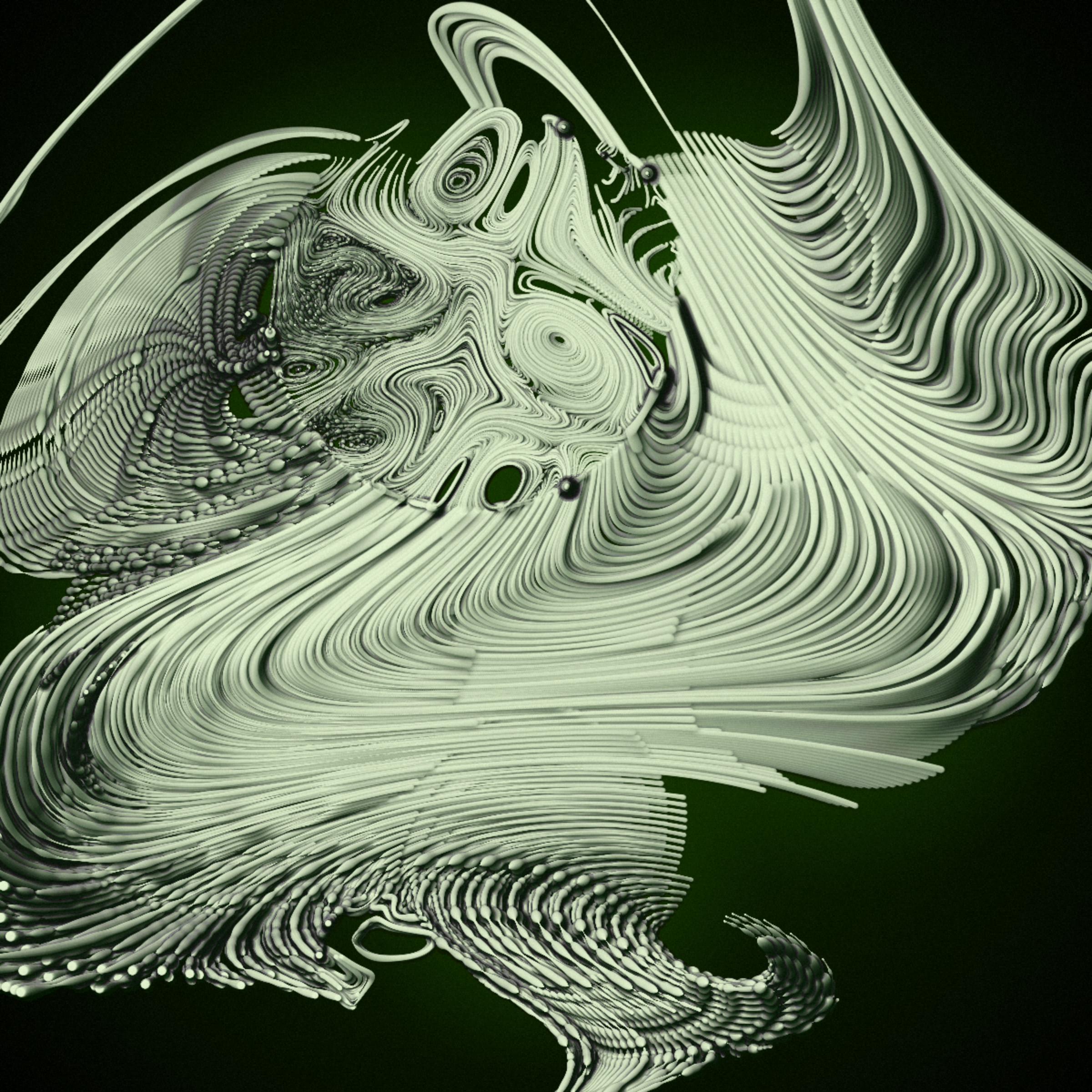 Art Blocks - Art Blocks v2 - The Inner World #2 - NFT # 352000002