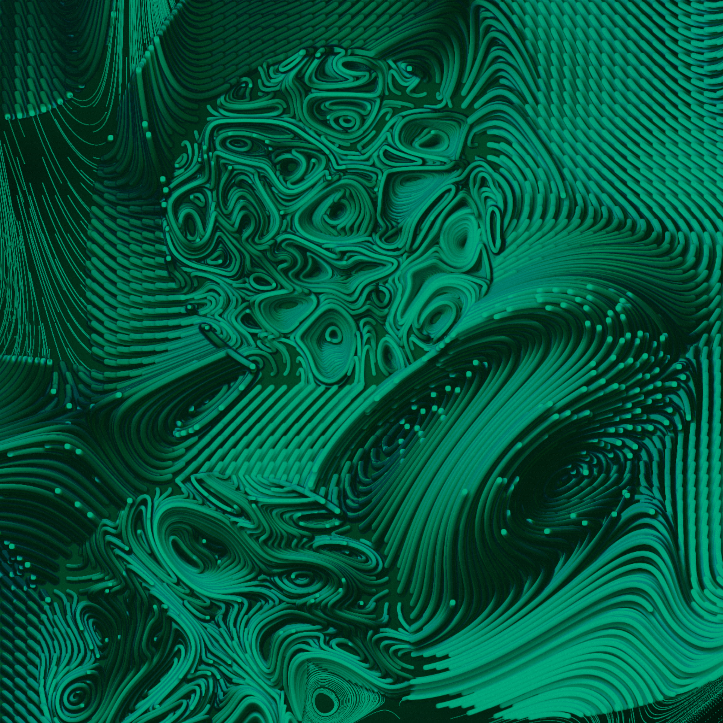 Art Blocks - Art Blocks v2 - The Inner World #6 - NFT # 352000006