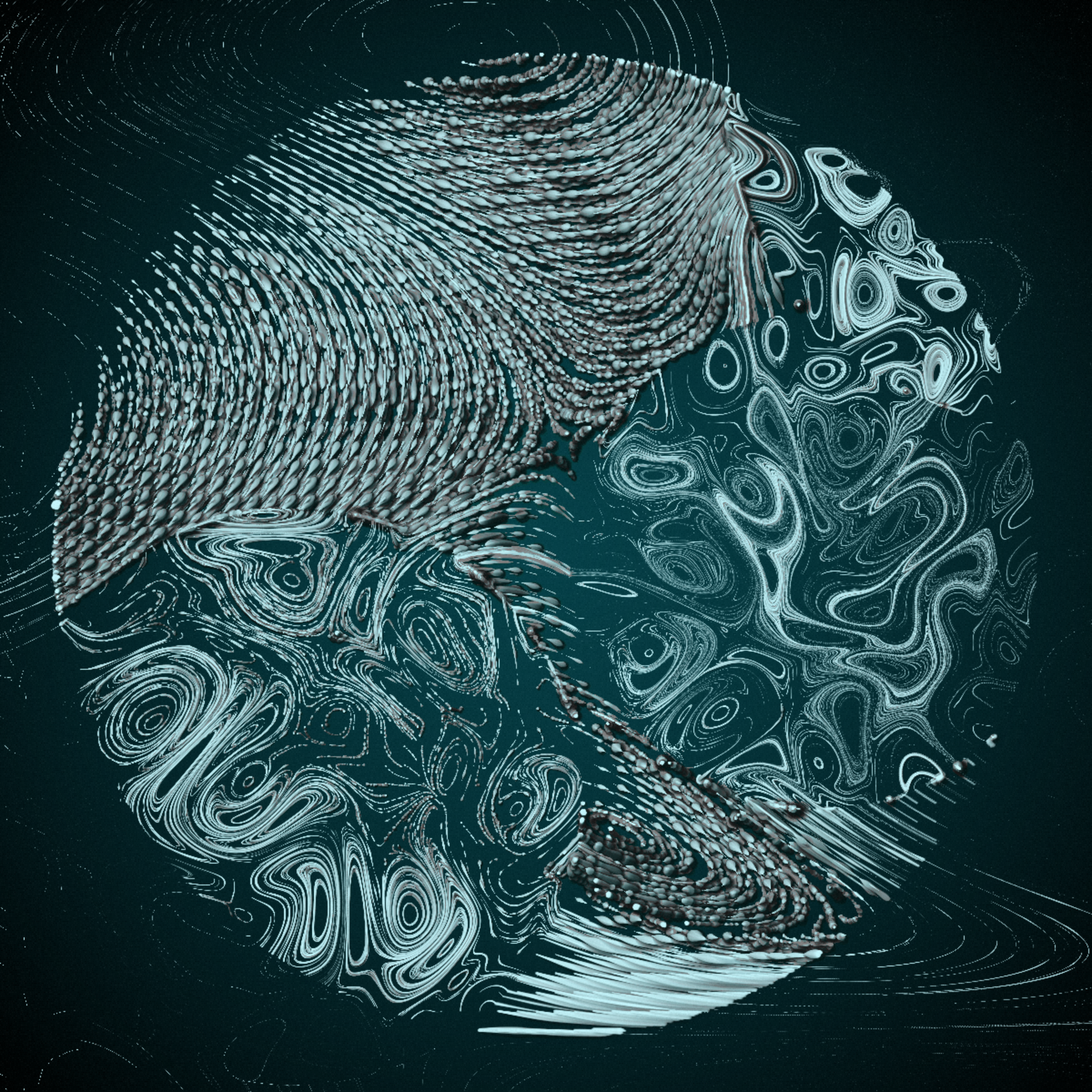 Art Blocks - Art Blocks v2 - The Inner World #11 - NFT # 352000011