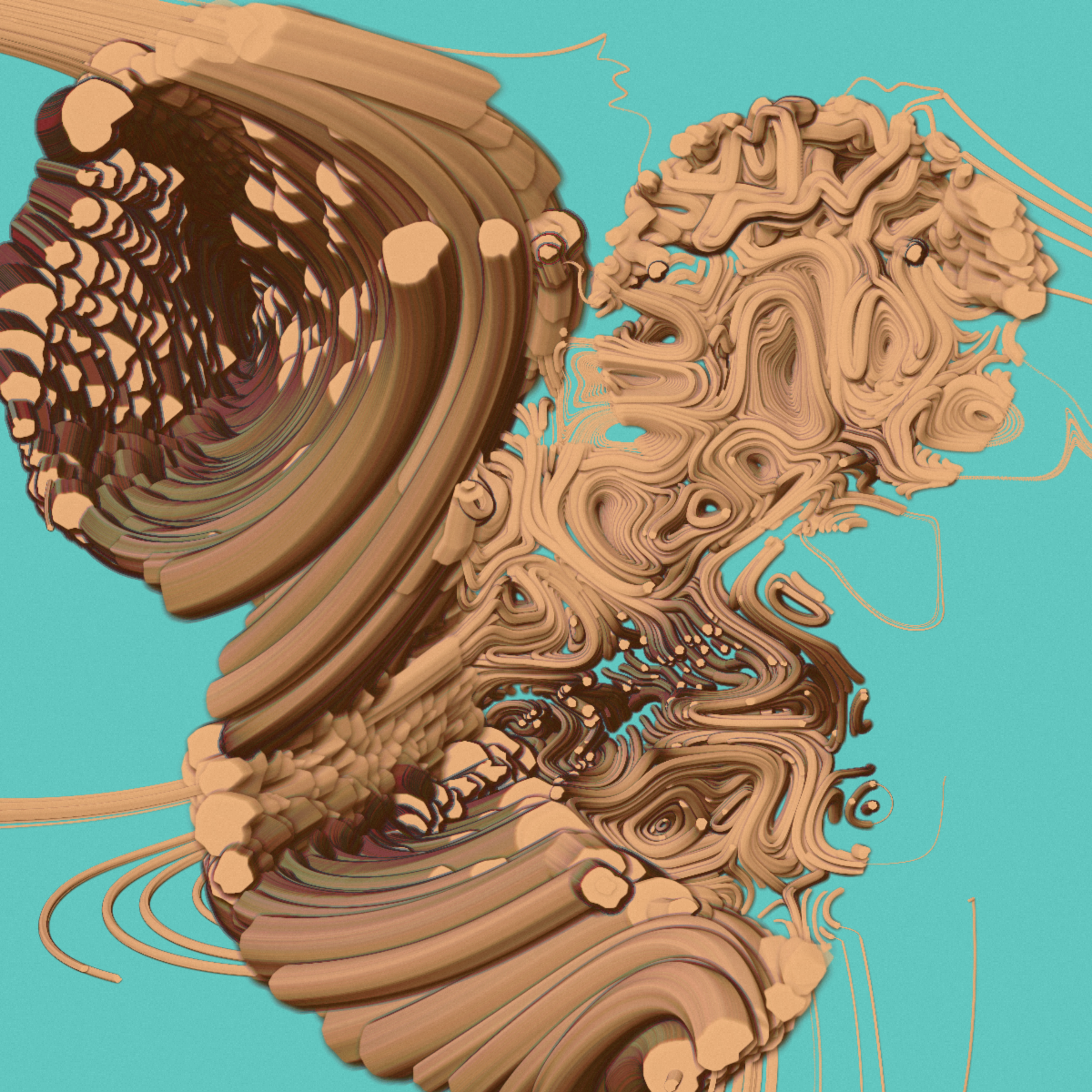 Art Blocks - Art Blocks v2 - The Inner World #20 - NFT # 352000020