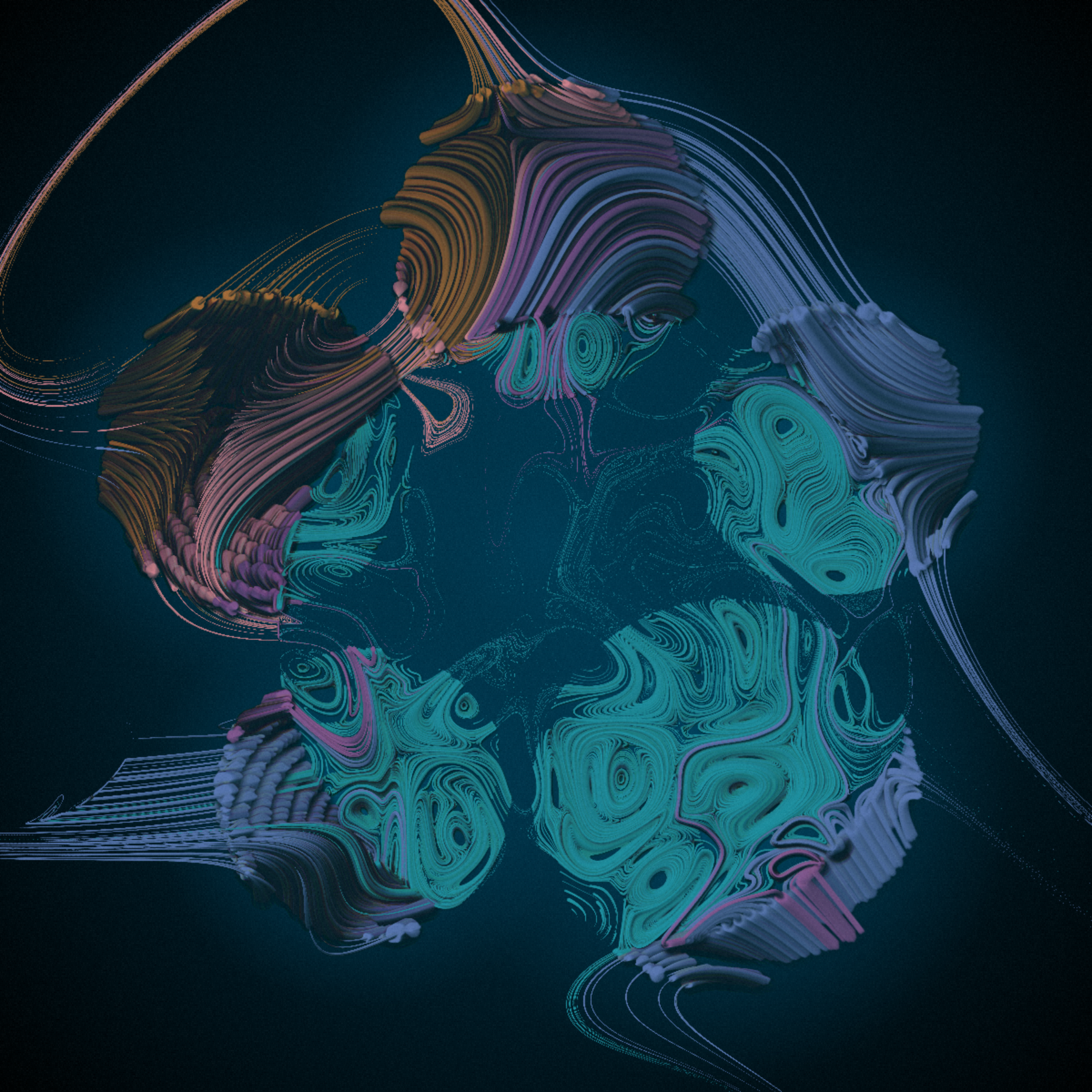 Art Blocks - Art Blocks v2 - The Inner World #23 - NFT # 352000023