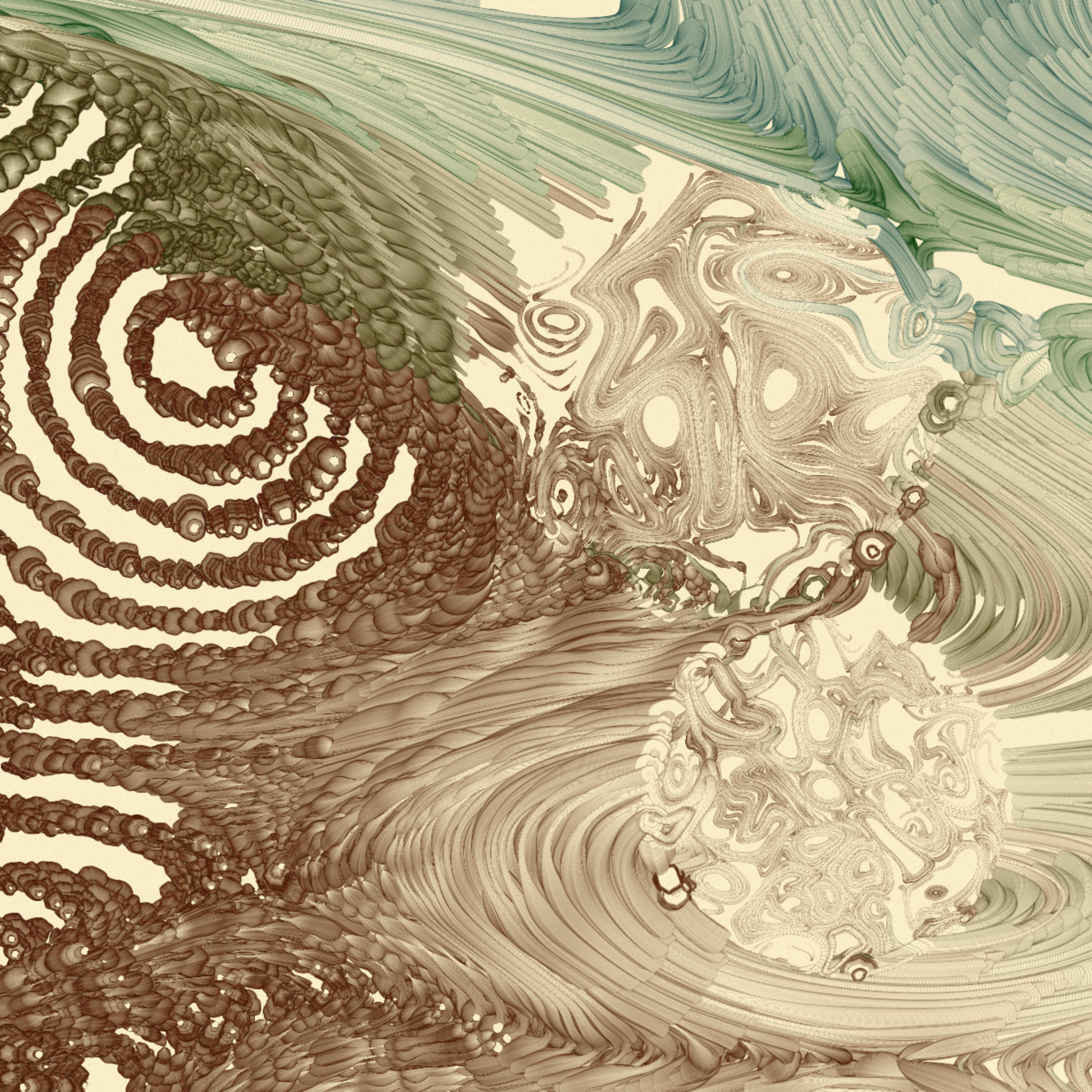 Art Blocks - Art Blocks v2 - The Inner World #24 - NFT # 352000024