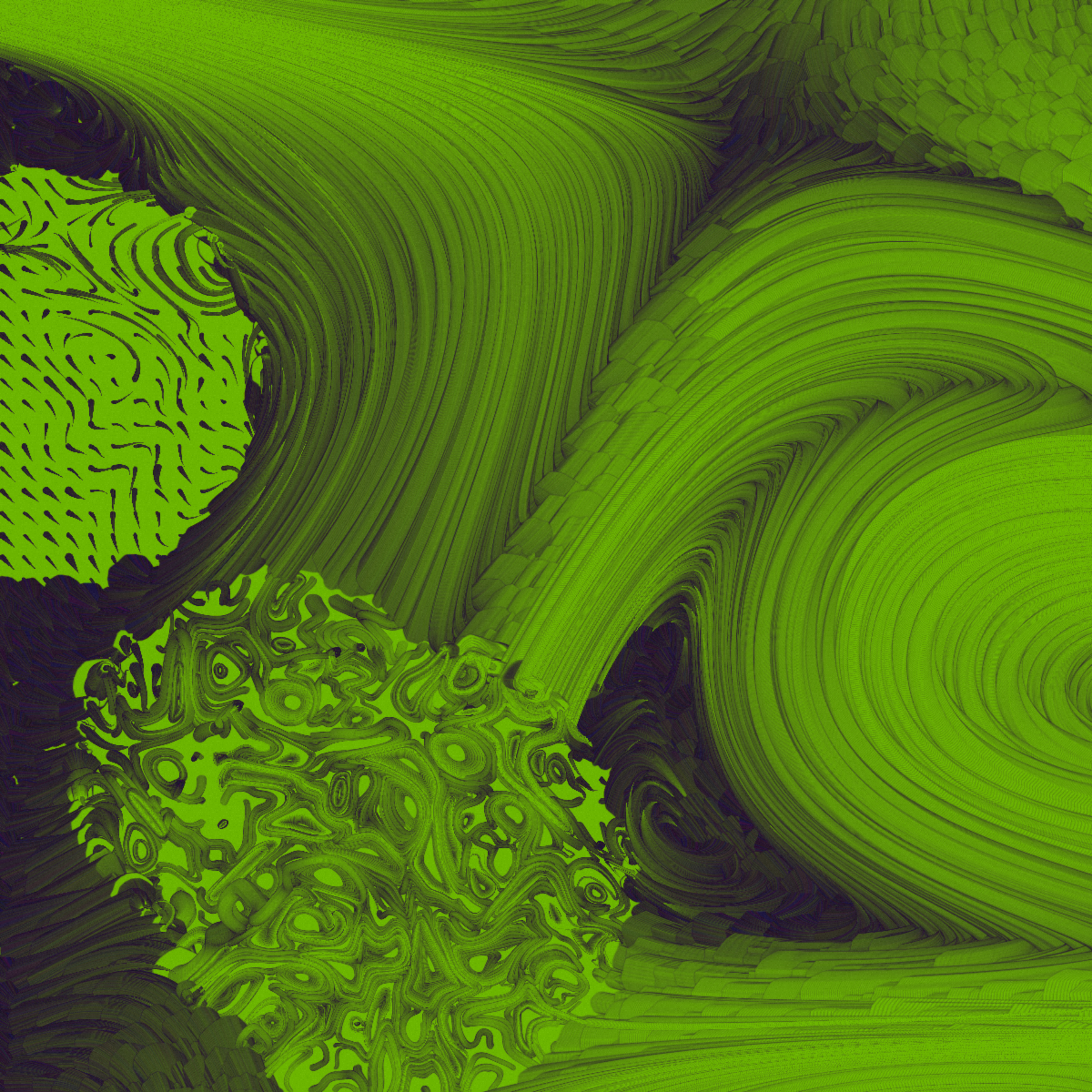 Art Blocks - Art Blocks v2 - The Inner World #25 - NFT # 352000025