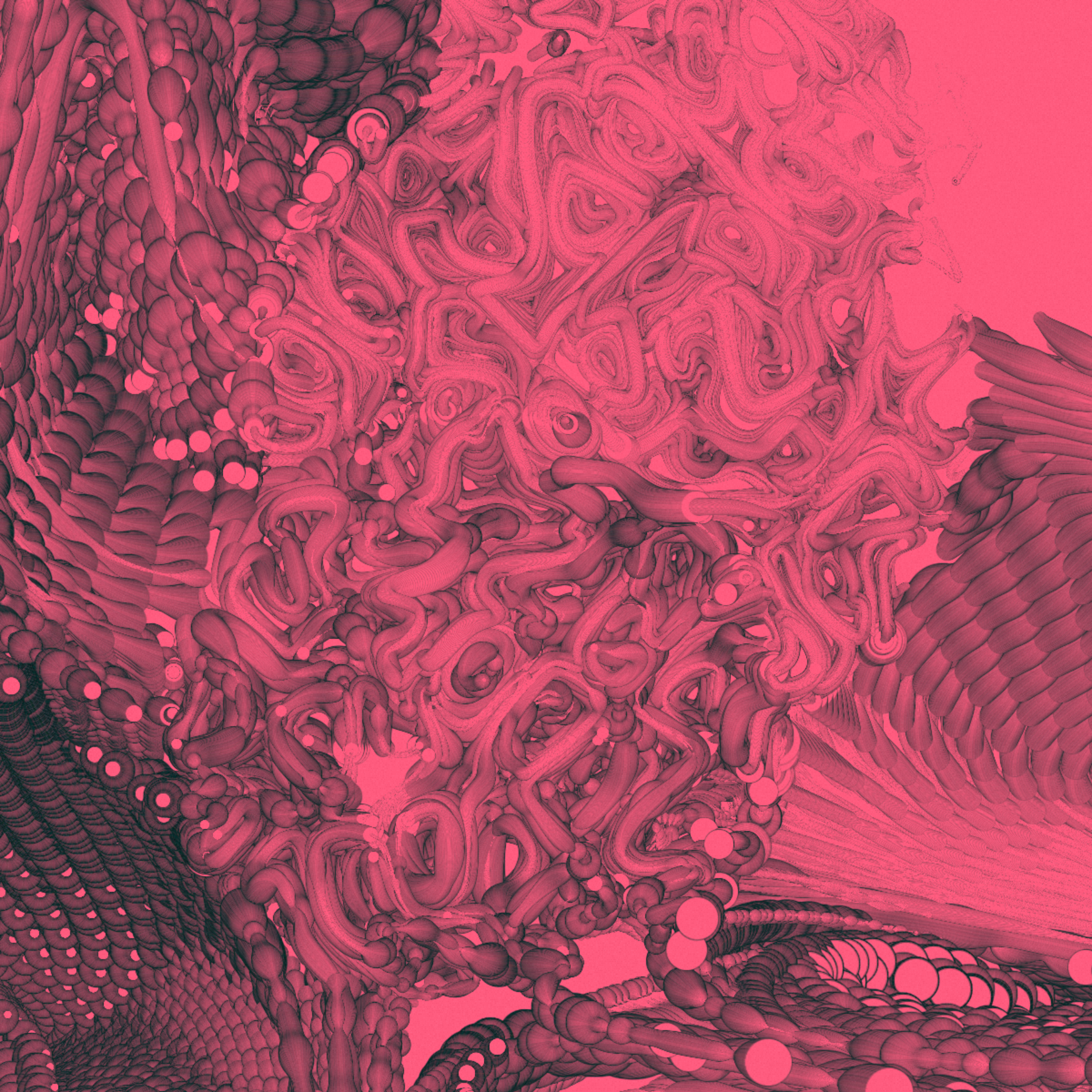 Art Blocks - Art Blocks v2 - The Inner World #28 - NFT # 352000028