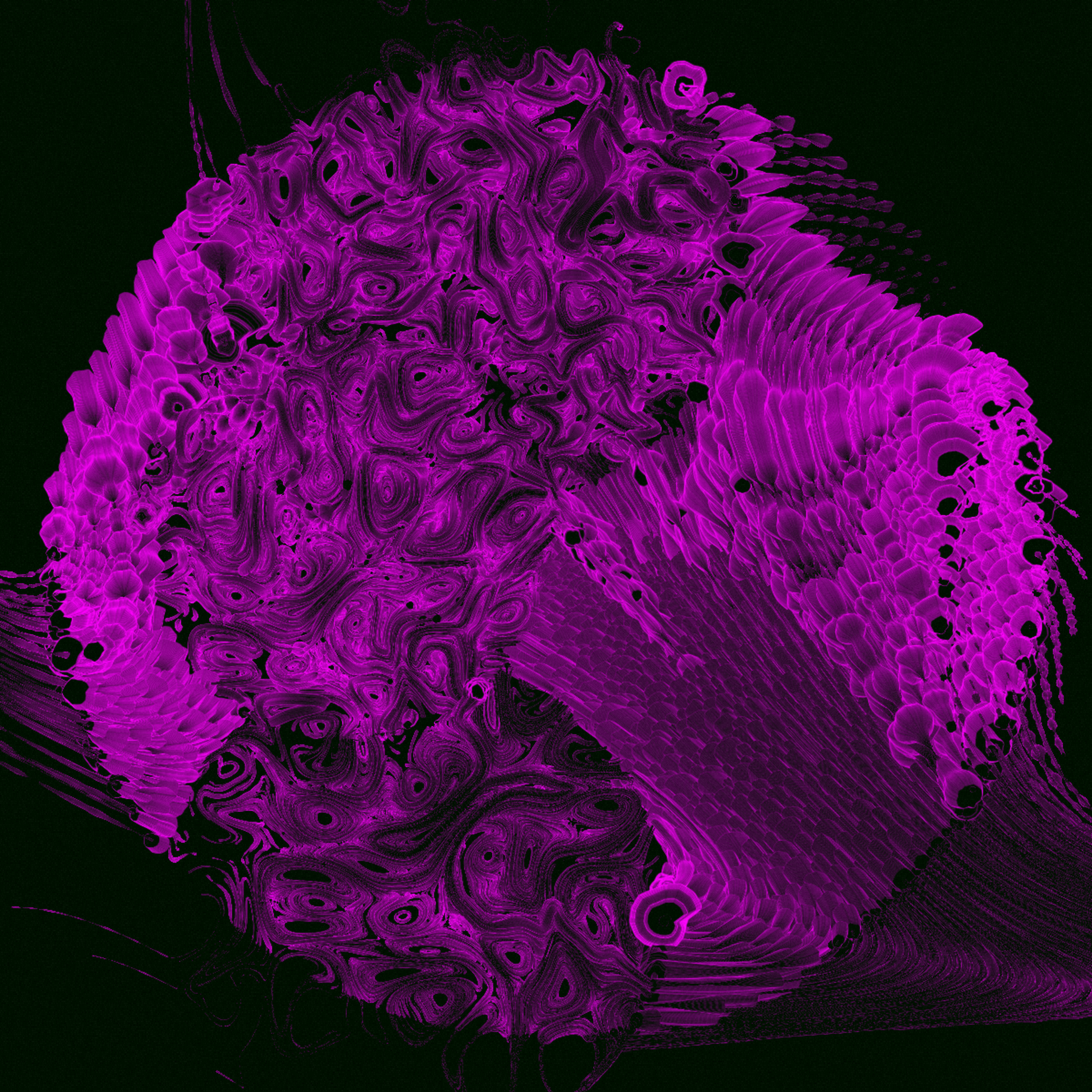 Art Blocks - Art Blocks v2 - The Inner World #36 - NFT # 352000036