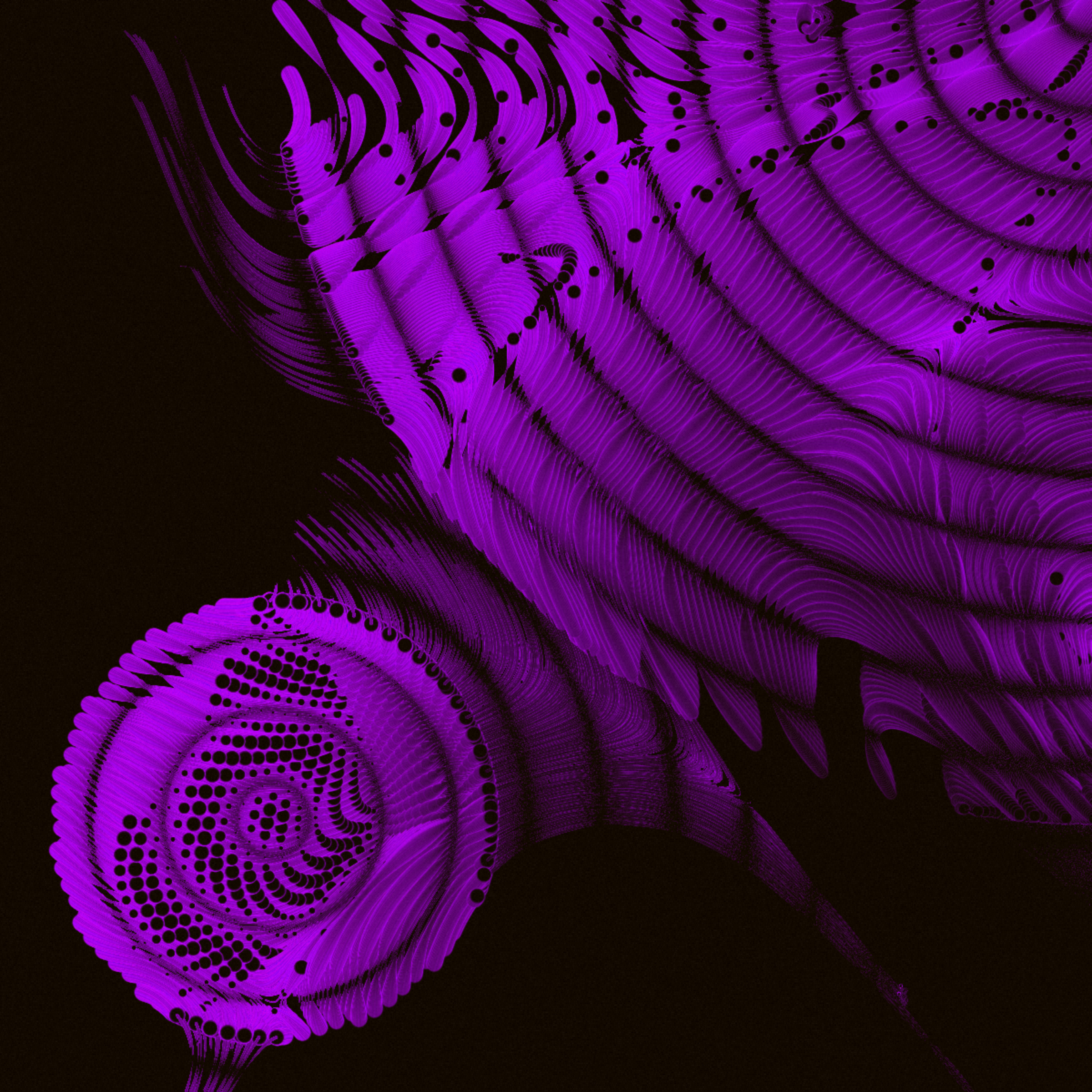 Art Blocks - Art Blocks v2 - The Inner World #40 - NFT # 352000040