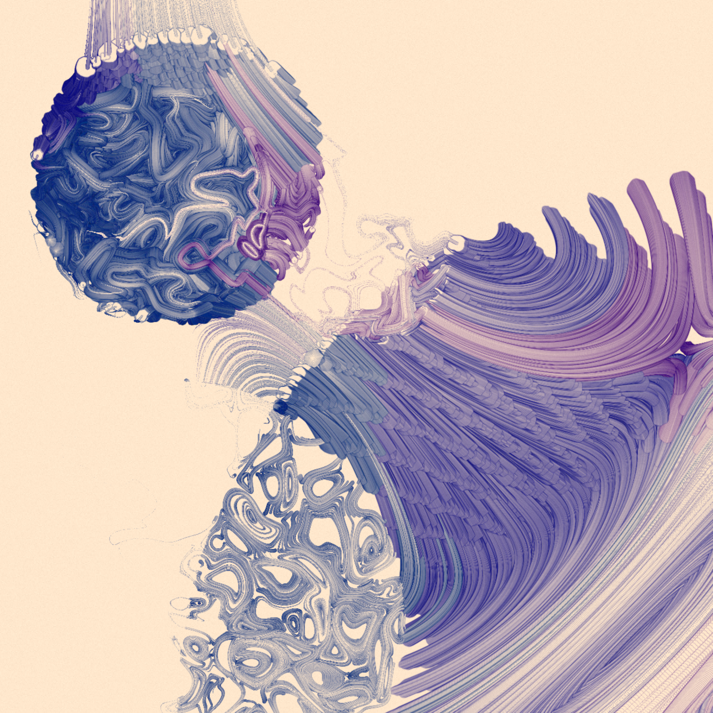 Art Blocks - Art Blocks v2 - The Inner World #49 - NFT # 352000049