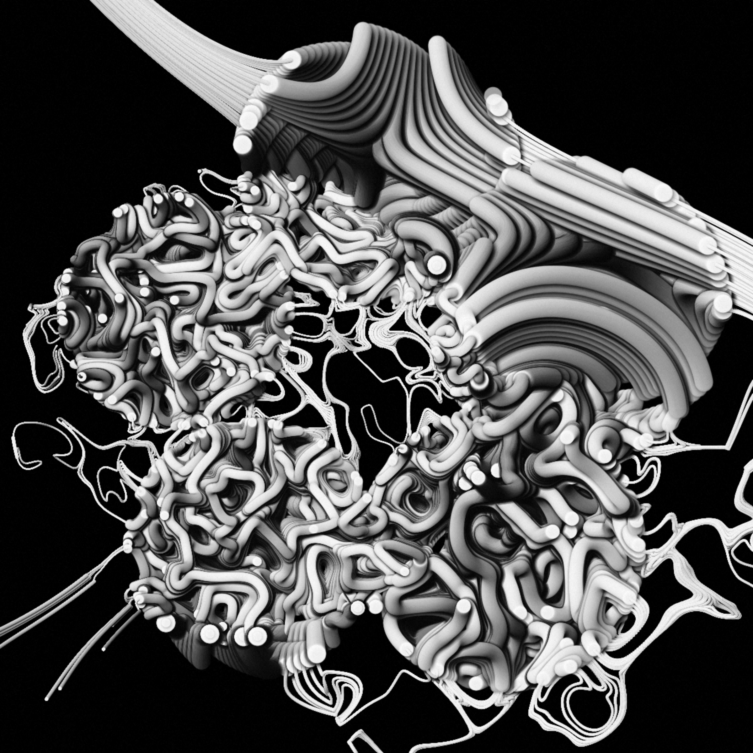 Art Blocks - Art Blocks v2 - The Inner World #55 - NFT # 352000055