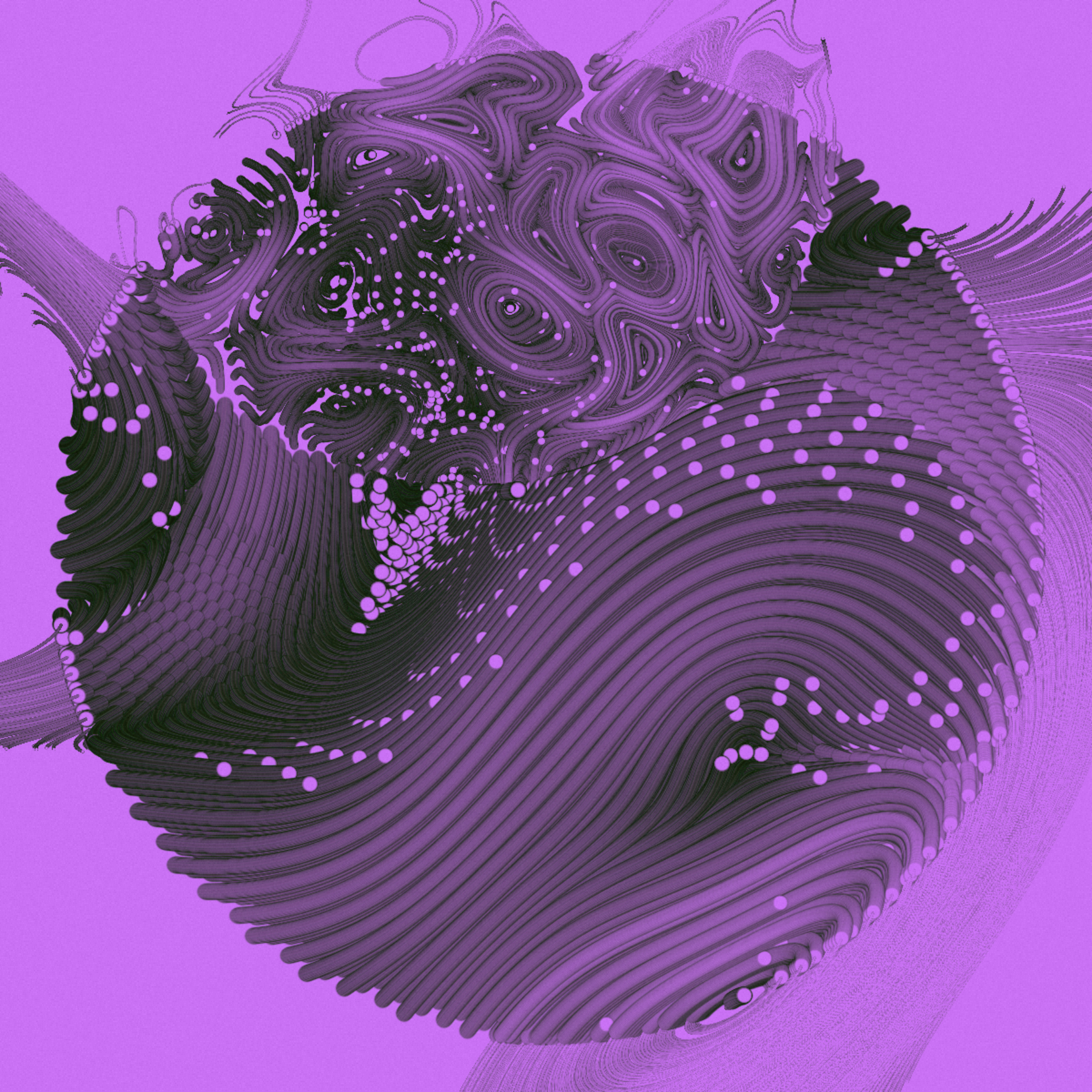 Art Blocks - Art Blocks v2 - The Inner World #66 - NFT # 352000066