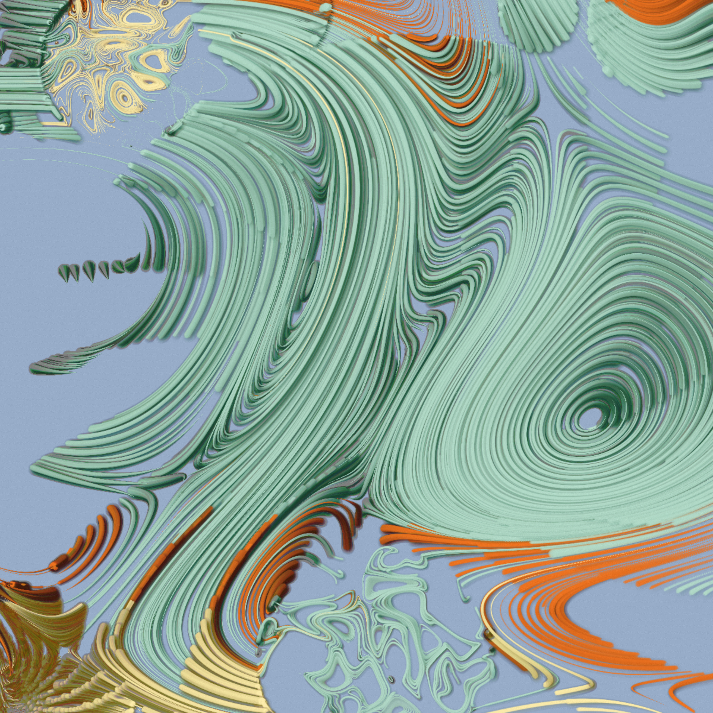 Art Blocks - Art Blocks v2 - The Inner World #70 - NFT # 352000070