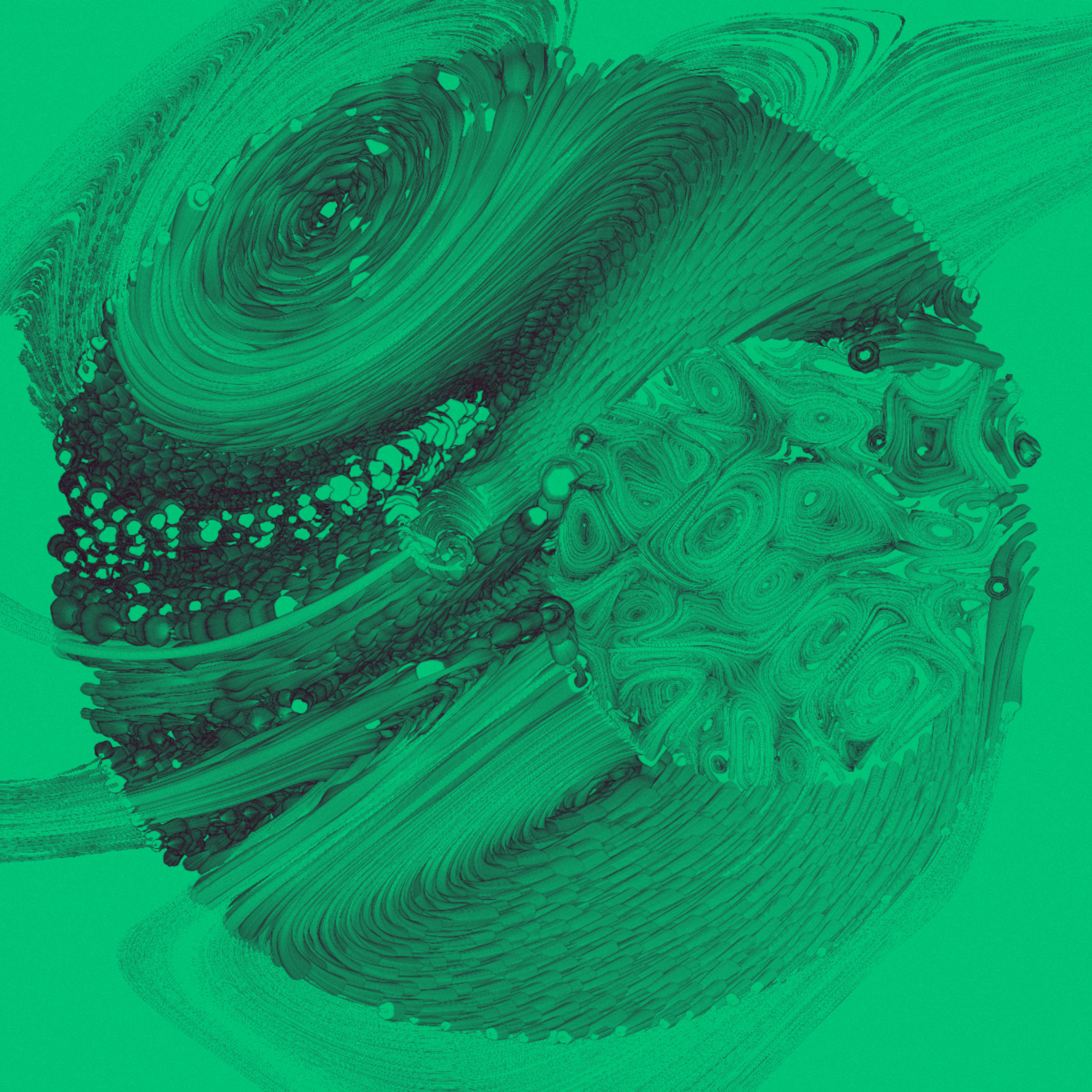 Art Blocks - Art Blocks v2 - The Inner World #75 - NFT # 352000075