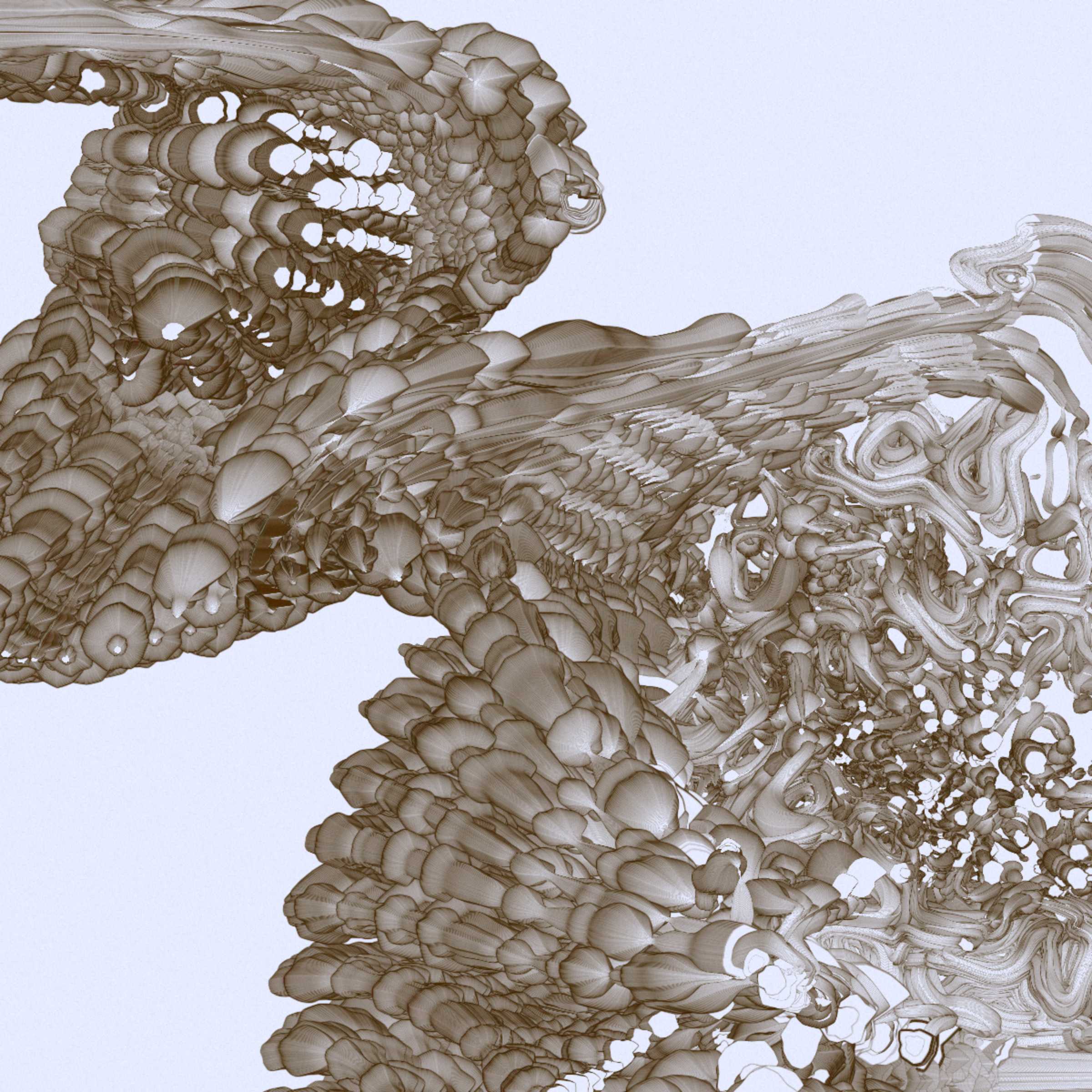 Art Blocks - Art Blocks v2 - The Inner World #76 - NFT # 352000076