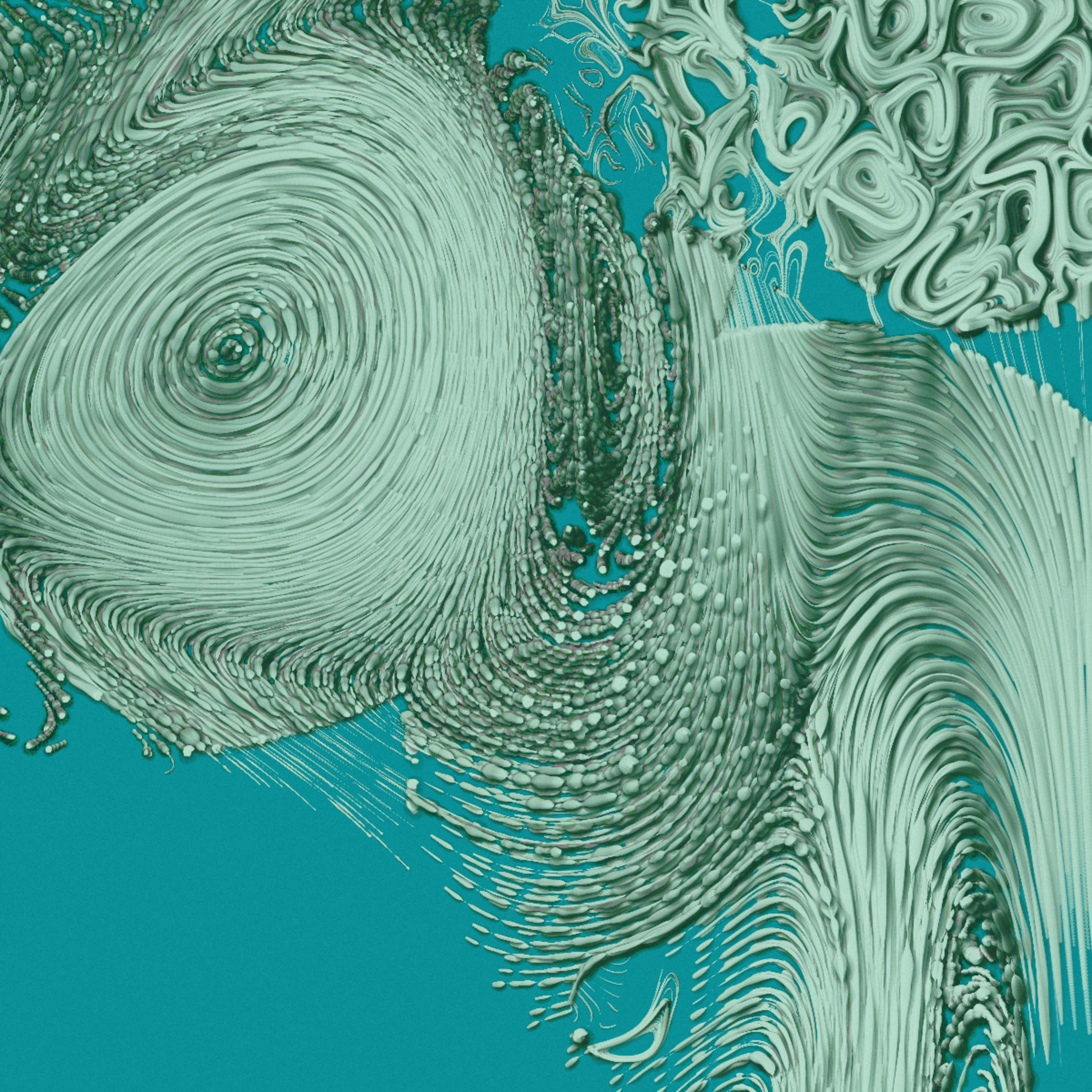 Art Blocks - Art Blocks v2 - The Inner World #78 - NFT # 352000078