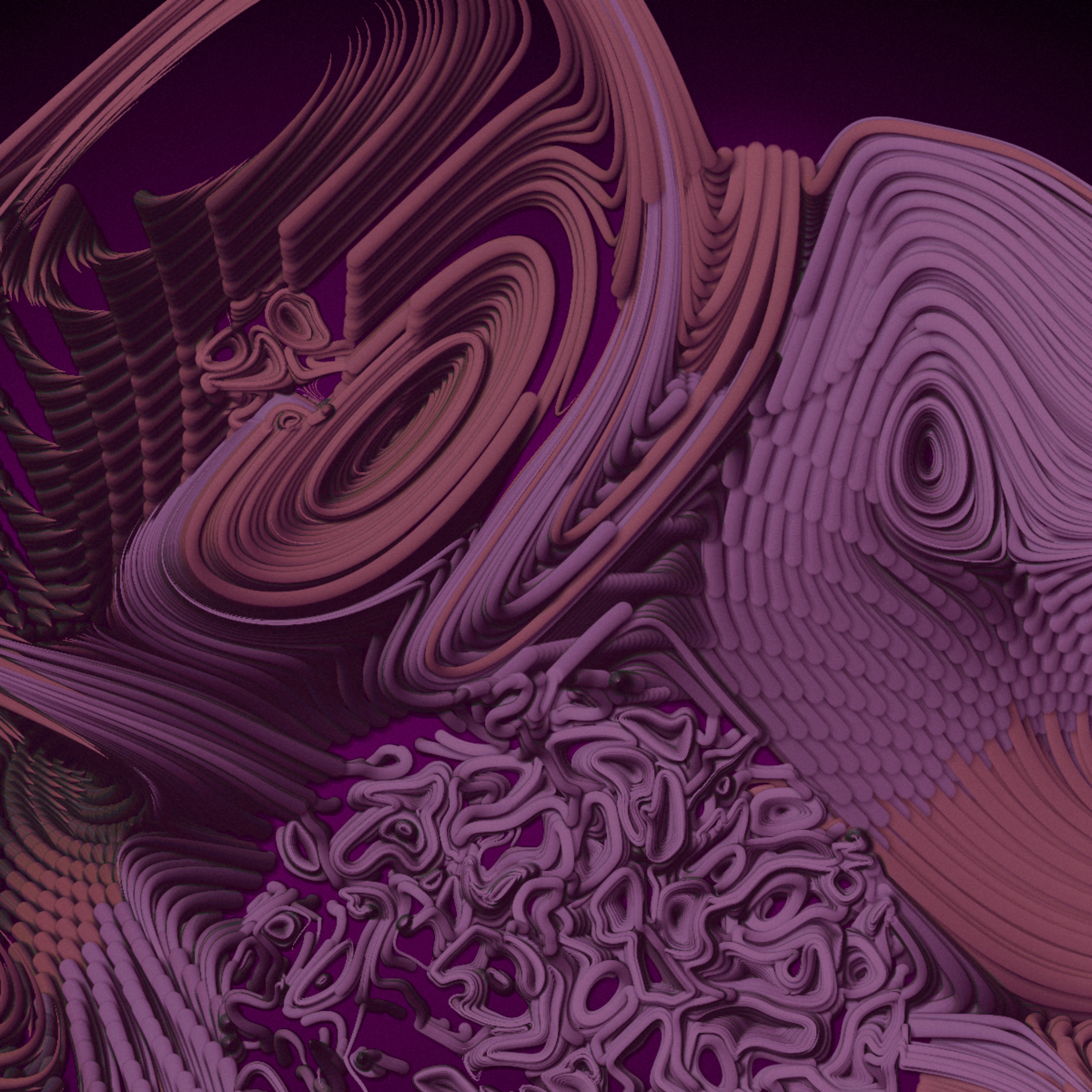 Art Blocks - Art Blocks v2 - The Inner World #81 - NFT # 352000081